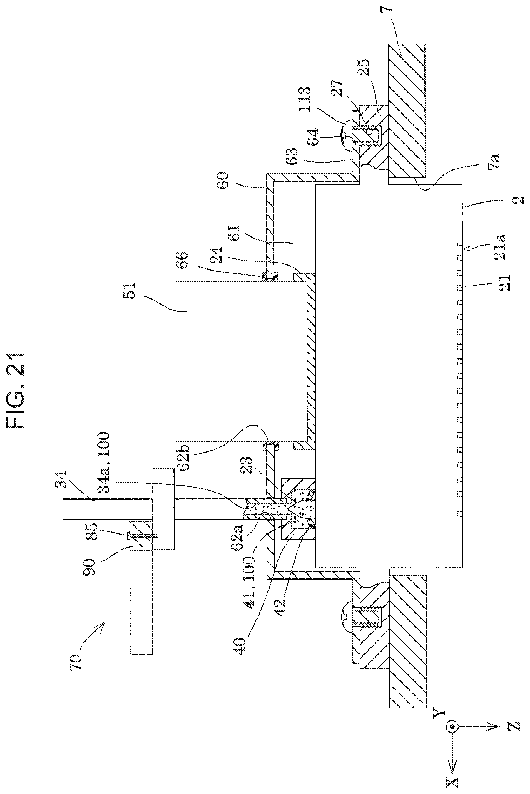 Patent US12496827 Figure 20 – Liquid ejecting apparatus