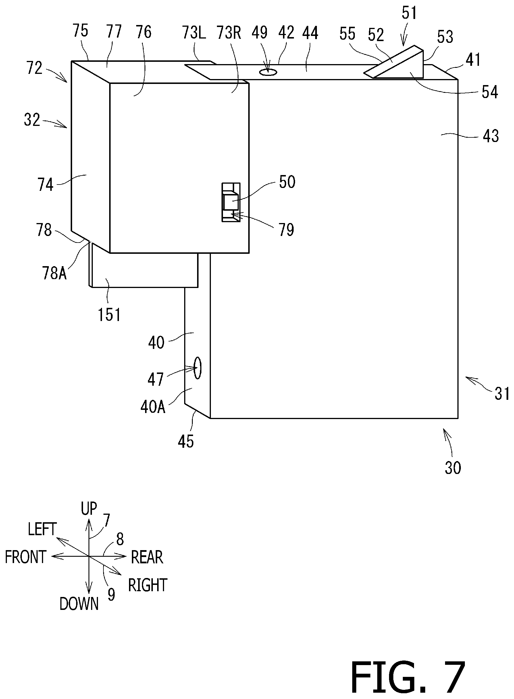 Patent US12496832 Figure 7 – System, case, and liquid container
