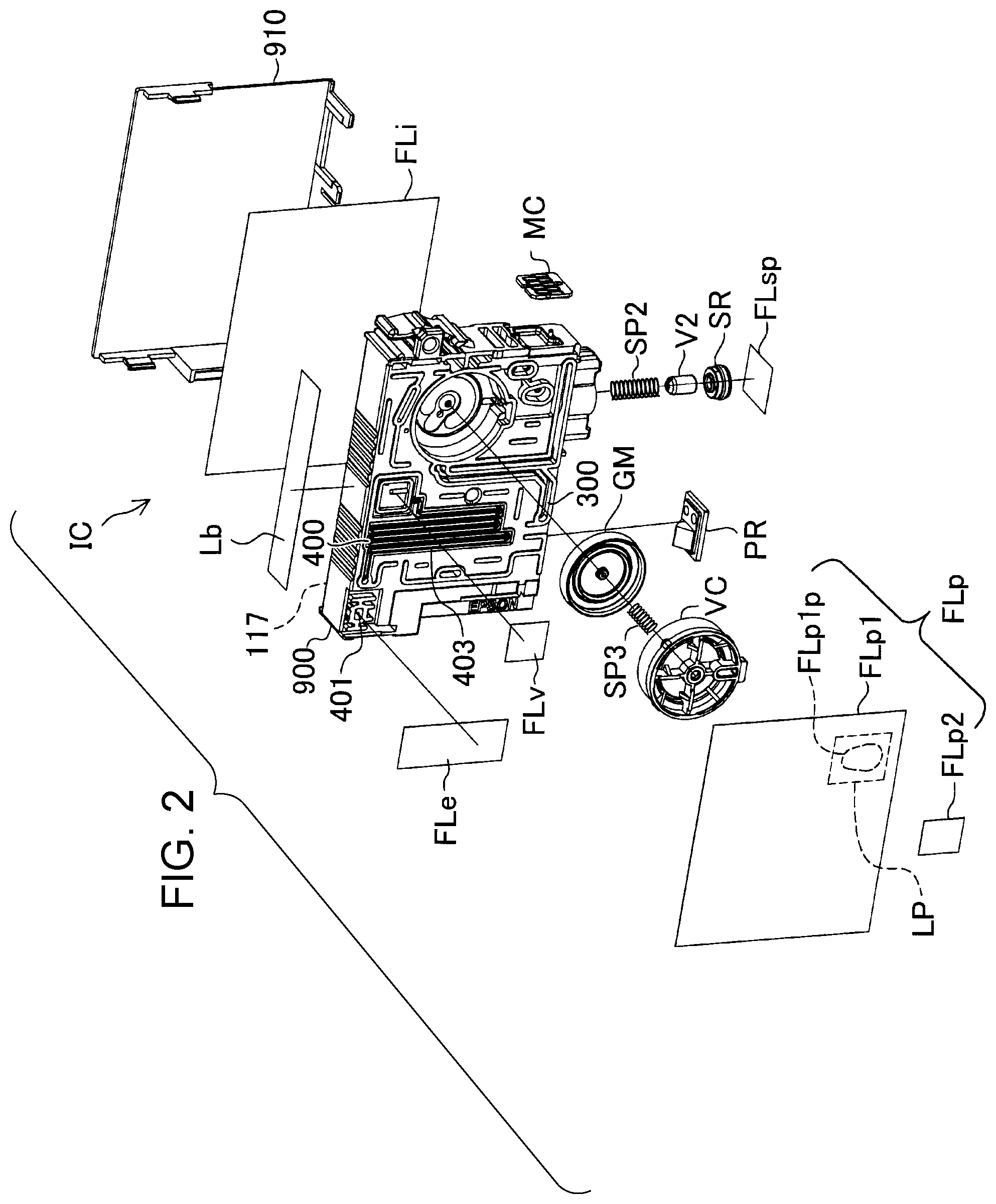 Patent US12496833 Figure 2 – Liquid storage container and method of recycling liquid storage container
