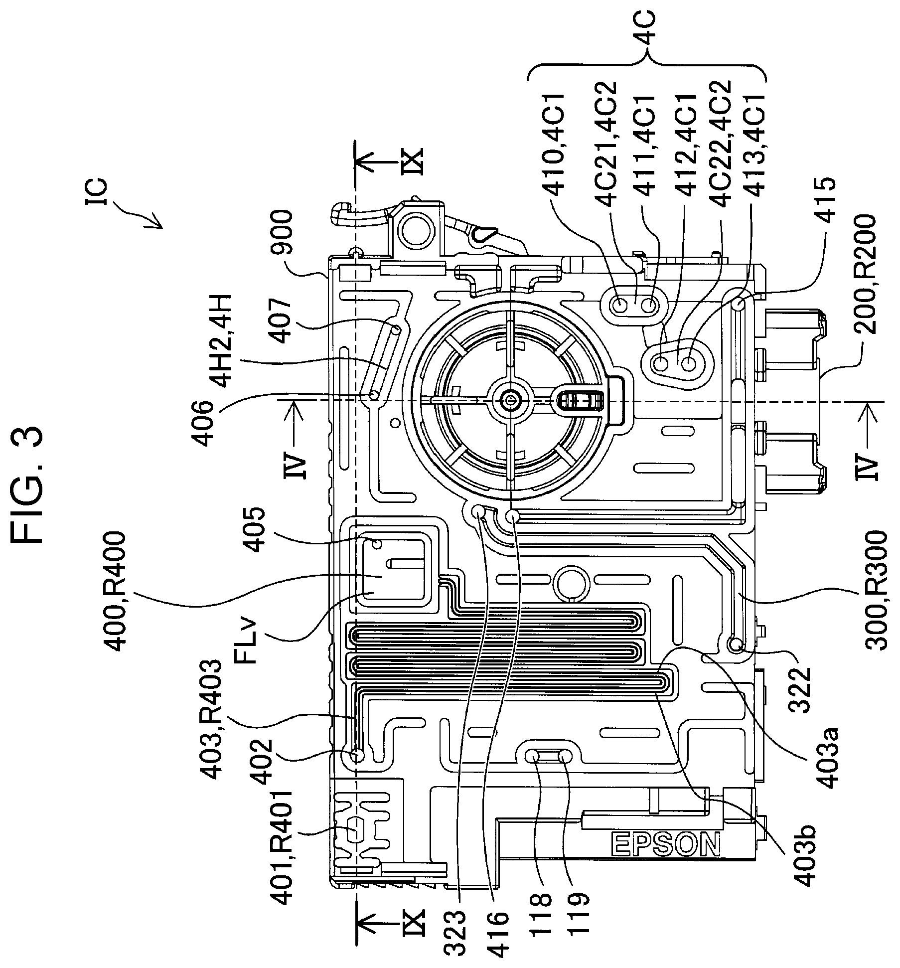 Patent US12496833 Figure 3 – Liquid storage container and method of recycling liquid storage container