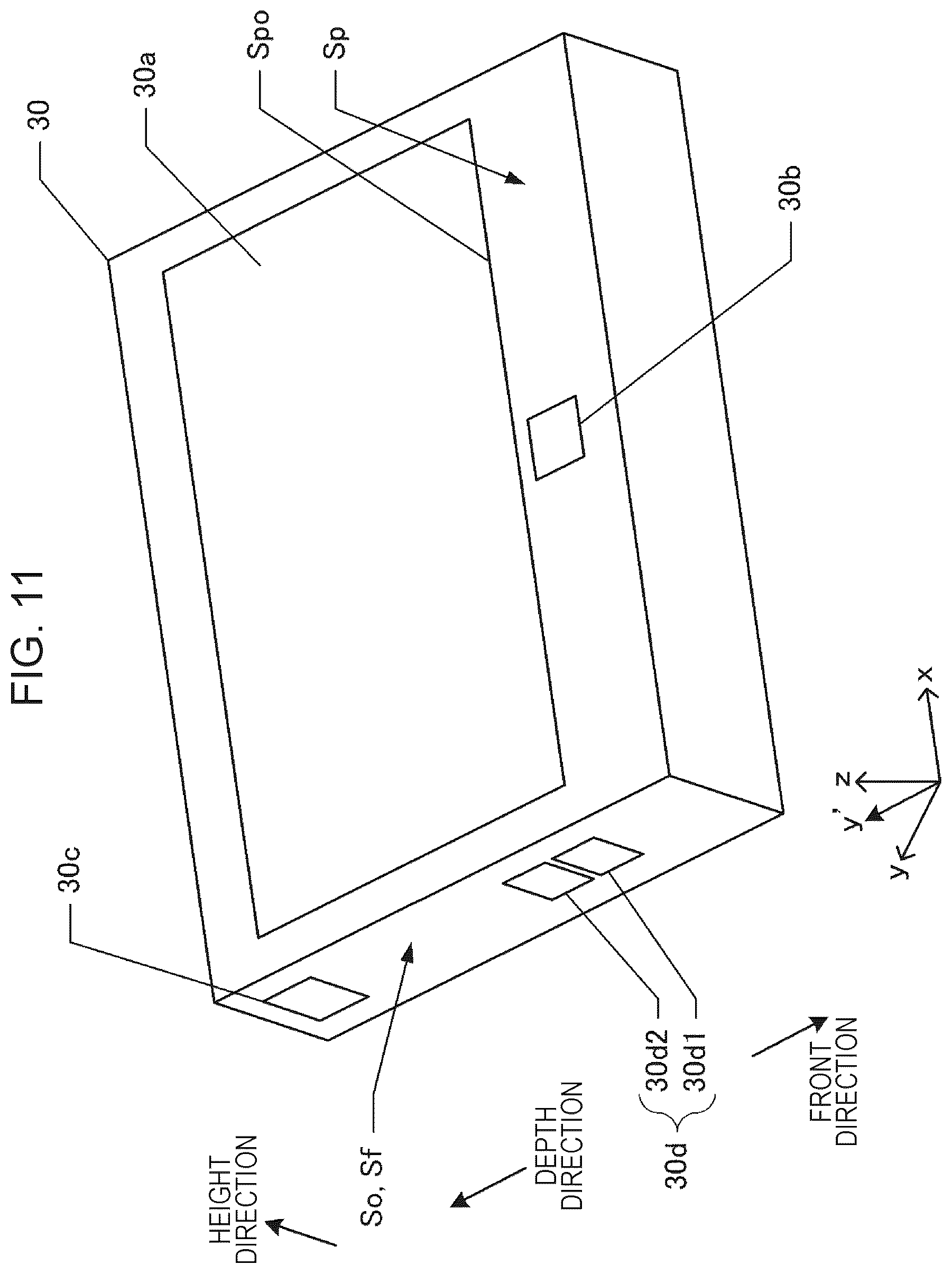 Patent US12496837 Figure 11 – Printing device