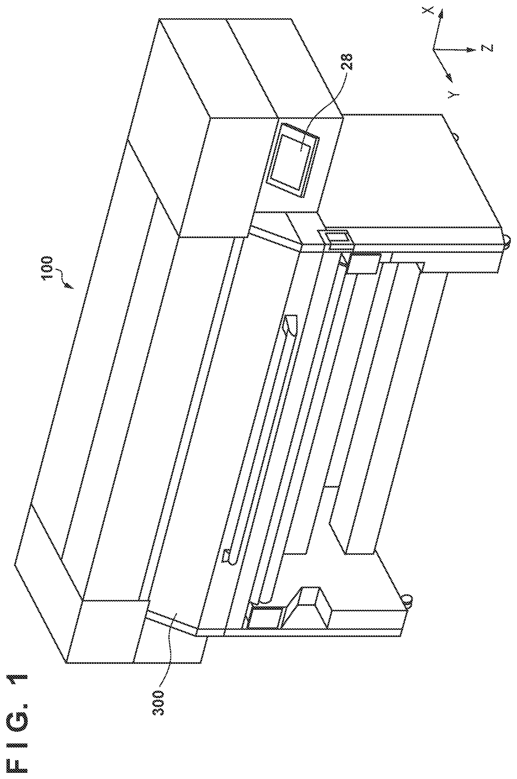 Patent US12496838 Figure 1 – Printing apparatus