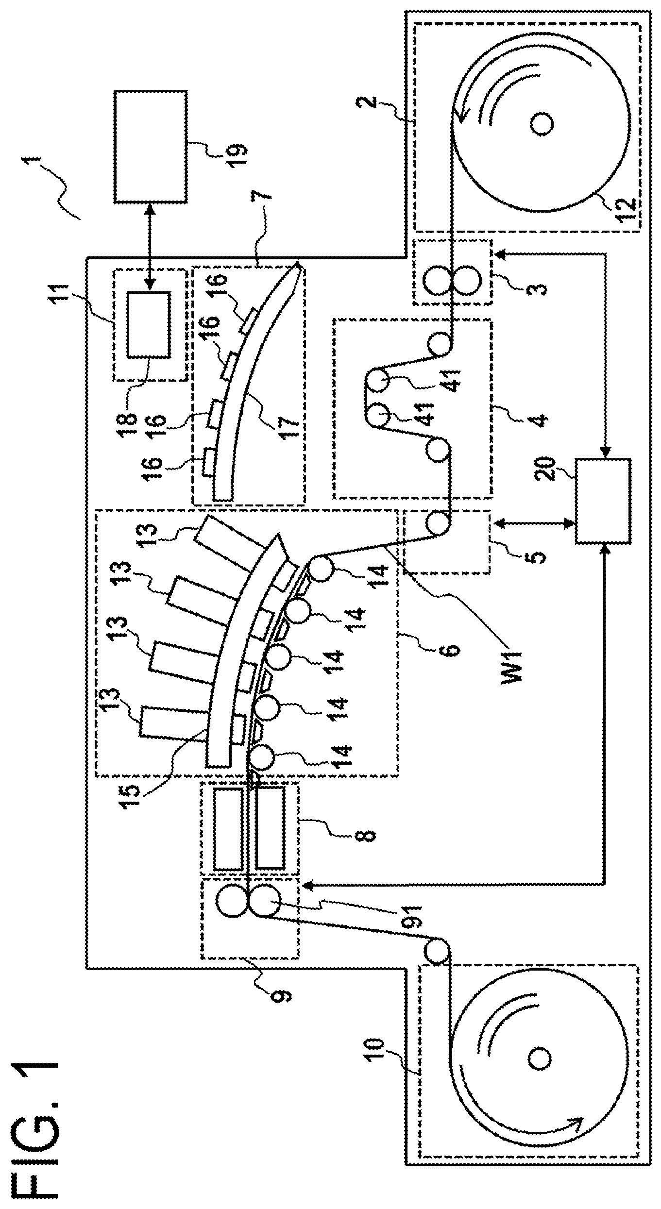Patent US12496840 — Recording apparatus, and method for controlling recording apparatus — Figure 1