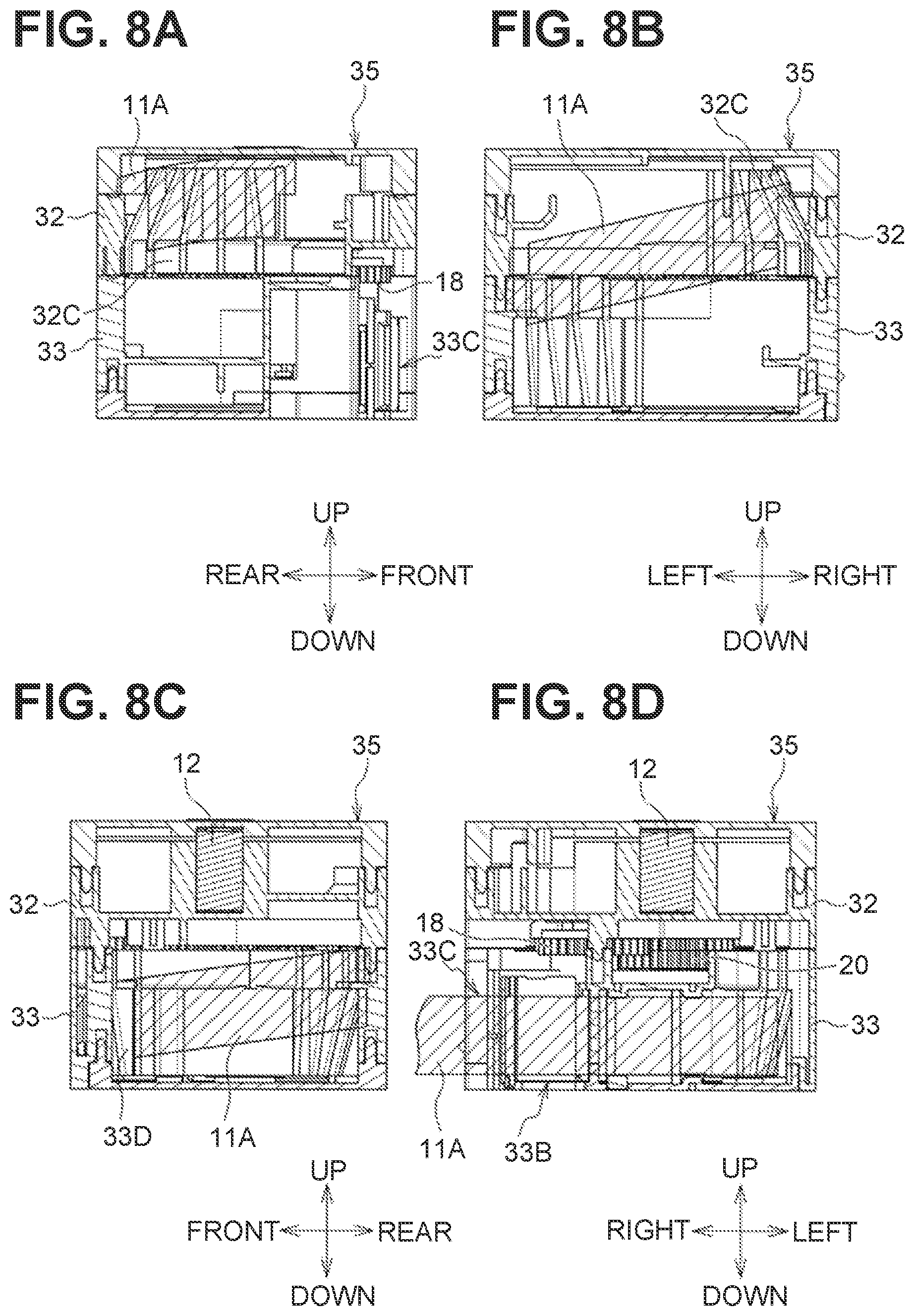 Patent US12496843 Figure 8 – Print cassette