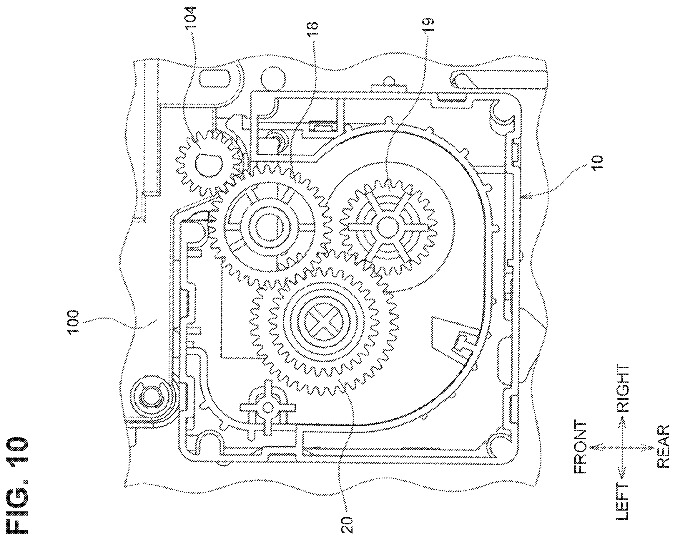 Patent US12496843 Figure 10 – Print cassette