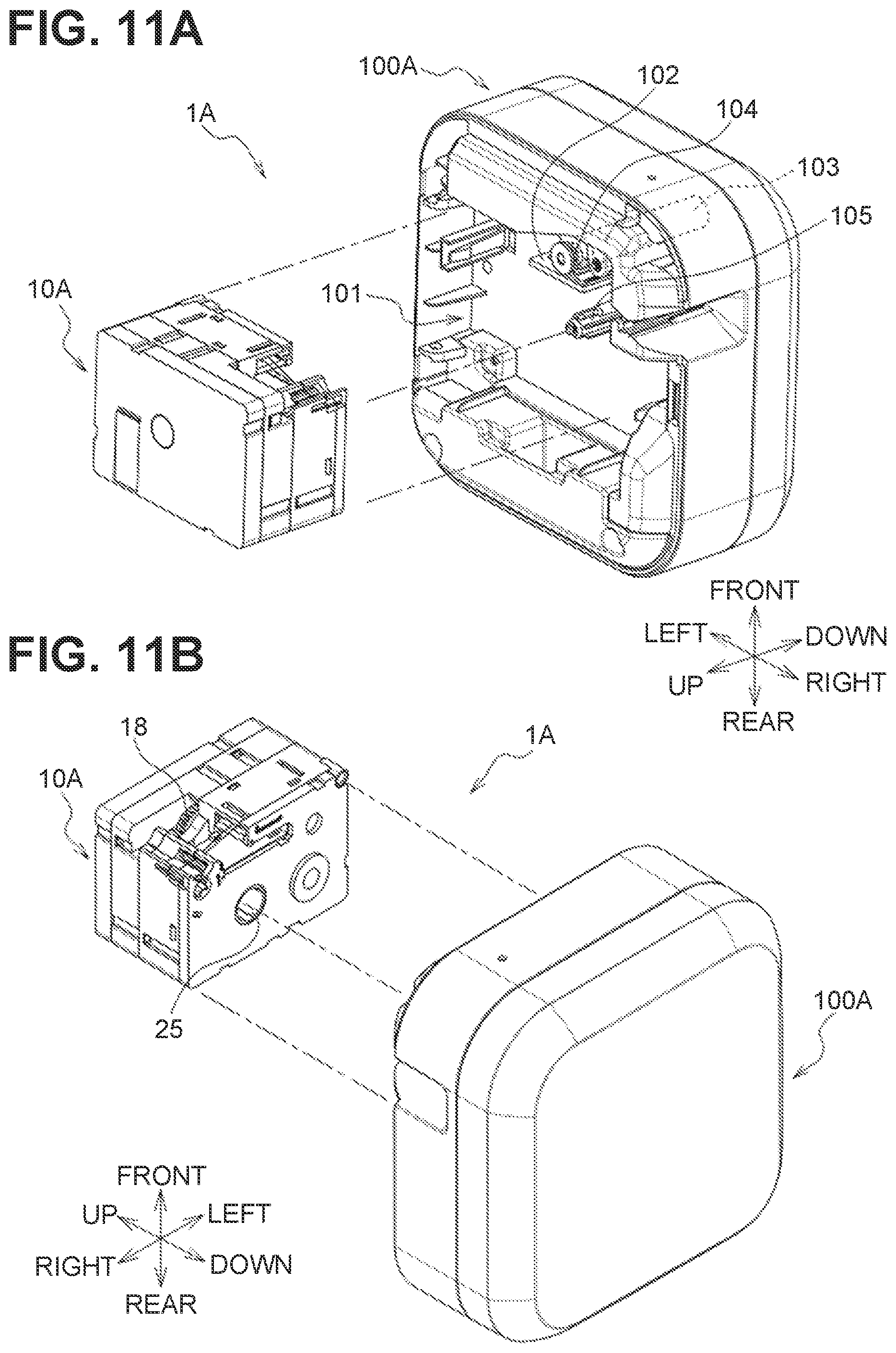 Patent US12496843 Figure 11 – Print cassette