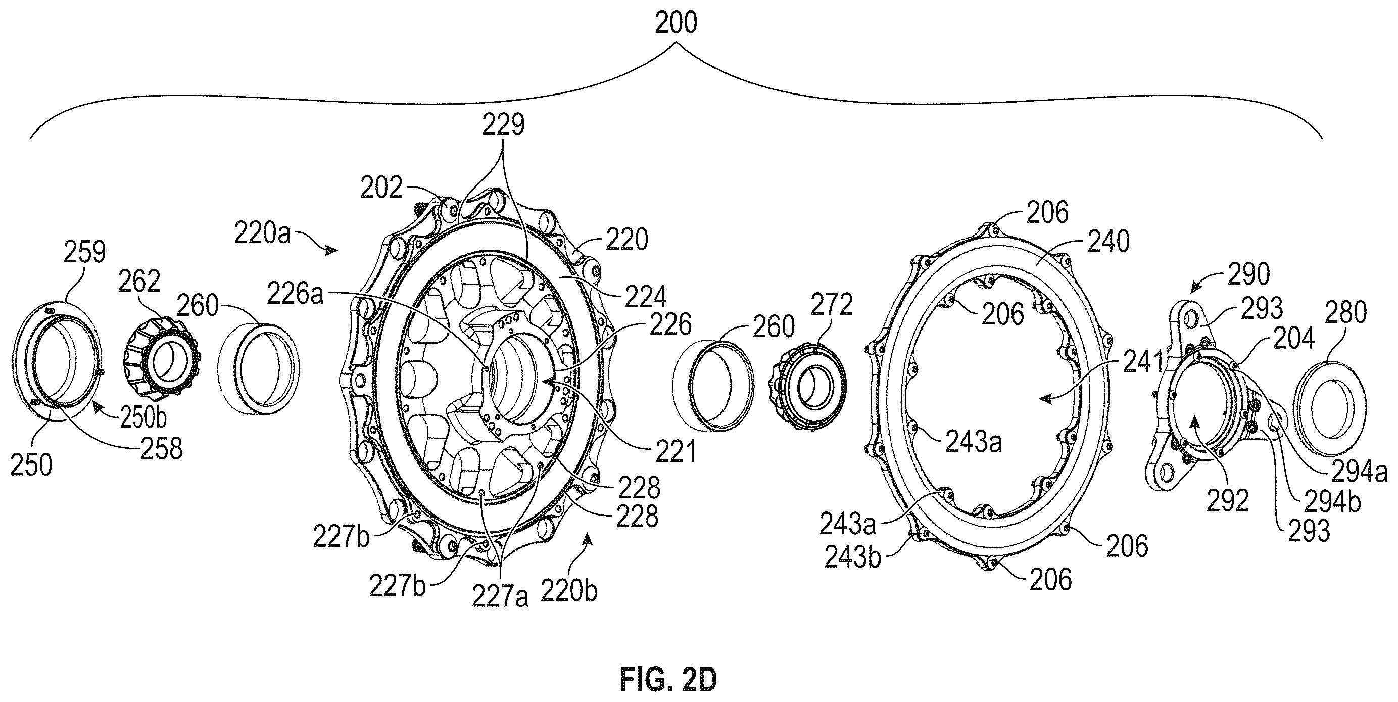 Patent US12496851 Figure 5 – Front hub with tire balancer for sprint cars
