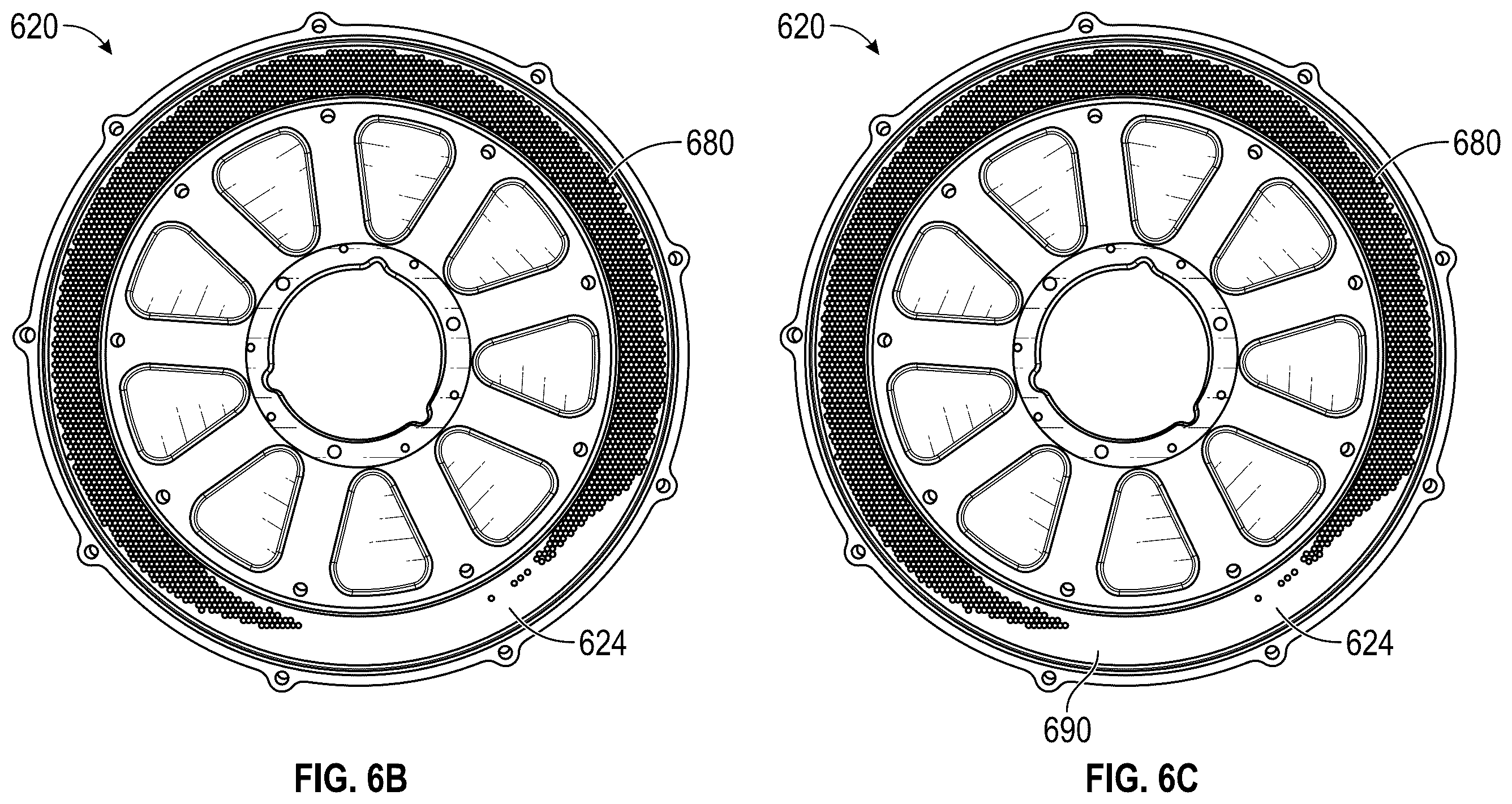 Patent US12496851 Figure 17 – Front hub with tire balancer for sprint cars