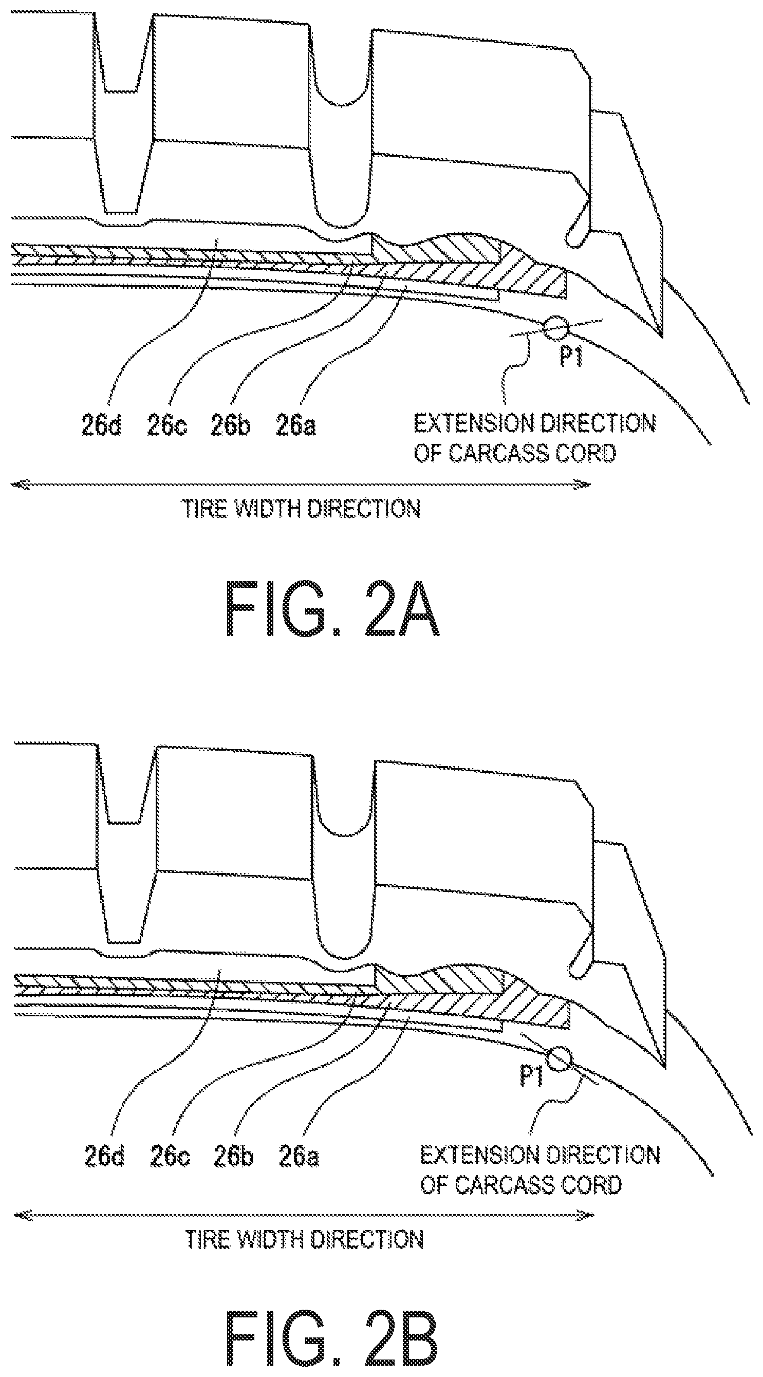Patent US12496854 Figure 2 – Tire