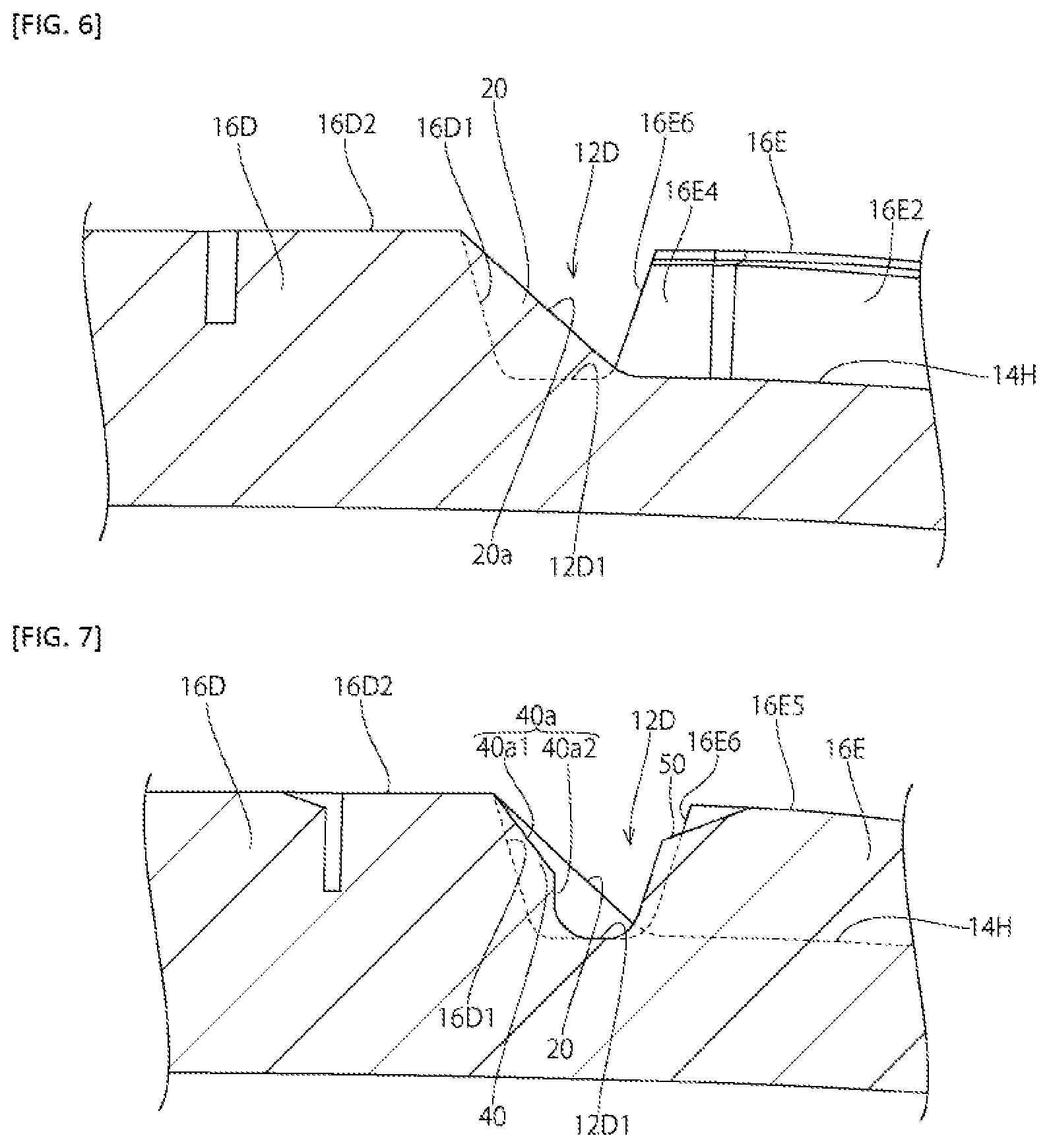 Patent US12496855 Figure 6 – Pneumatic tire