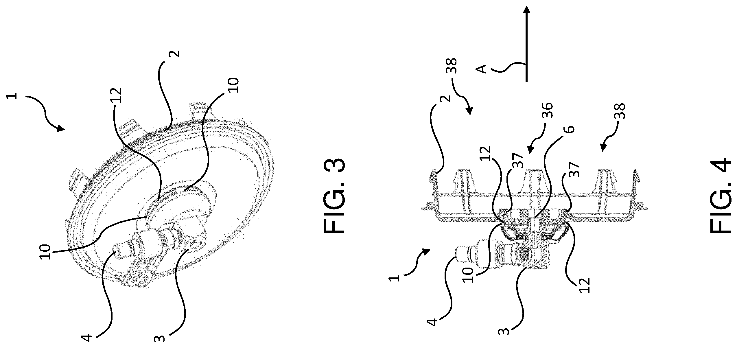 Patent US12496860 Figure 2 – Hub cap system for a vehicle