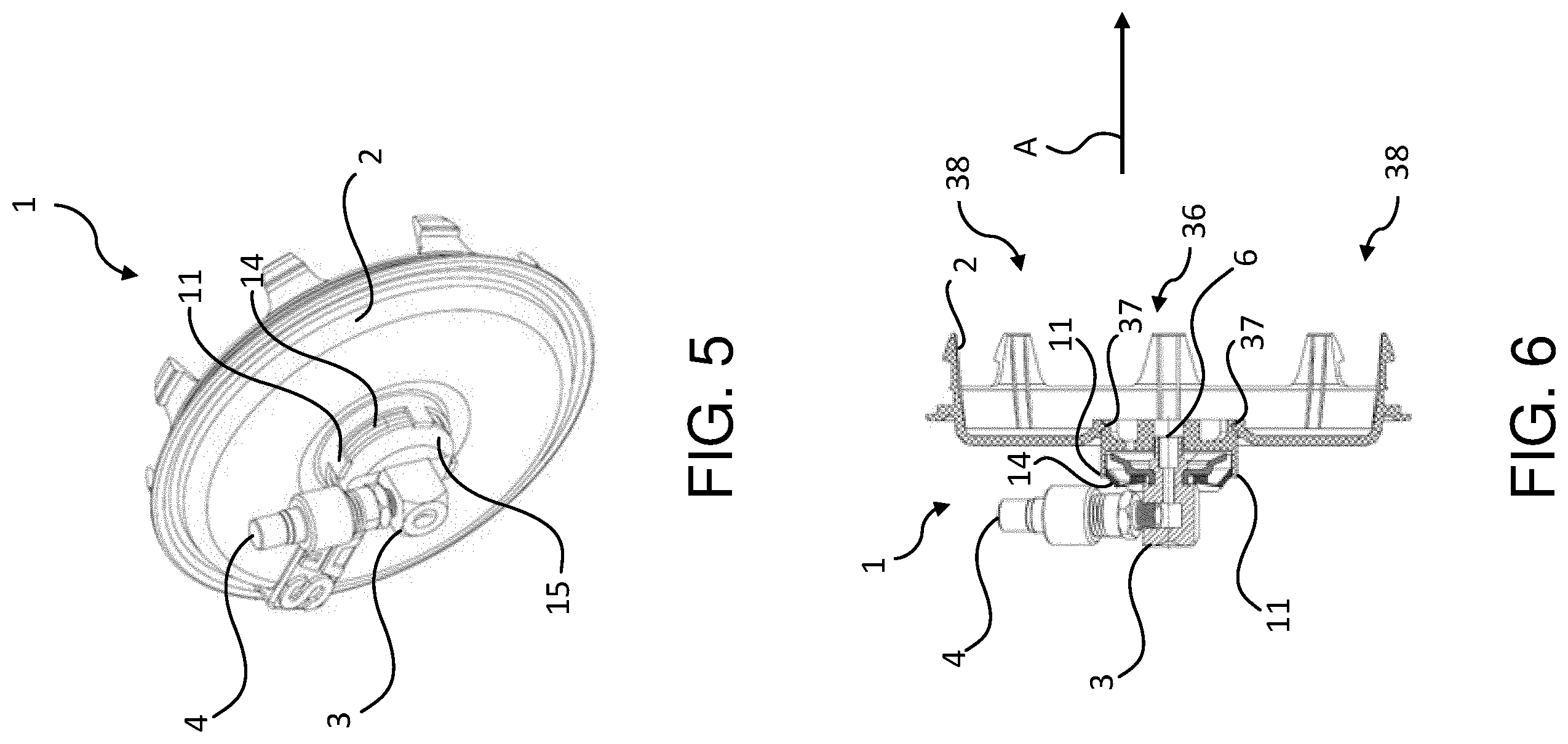 Patent US12496860 Figure 3 – Hub cap system for a vehicle
