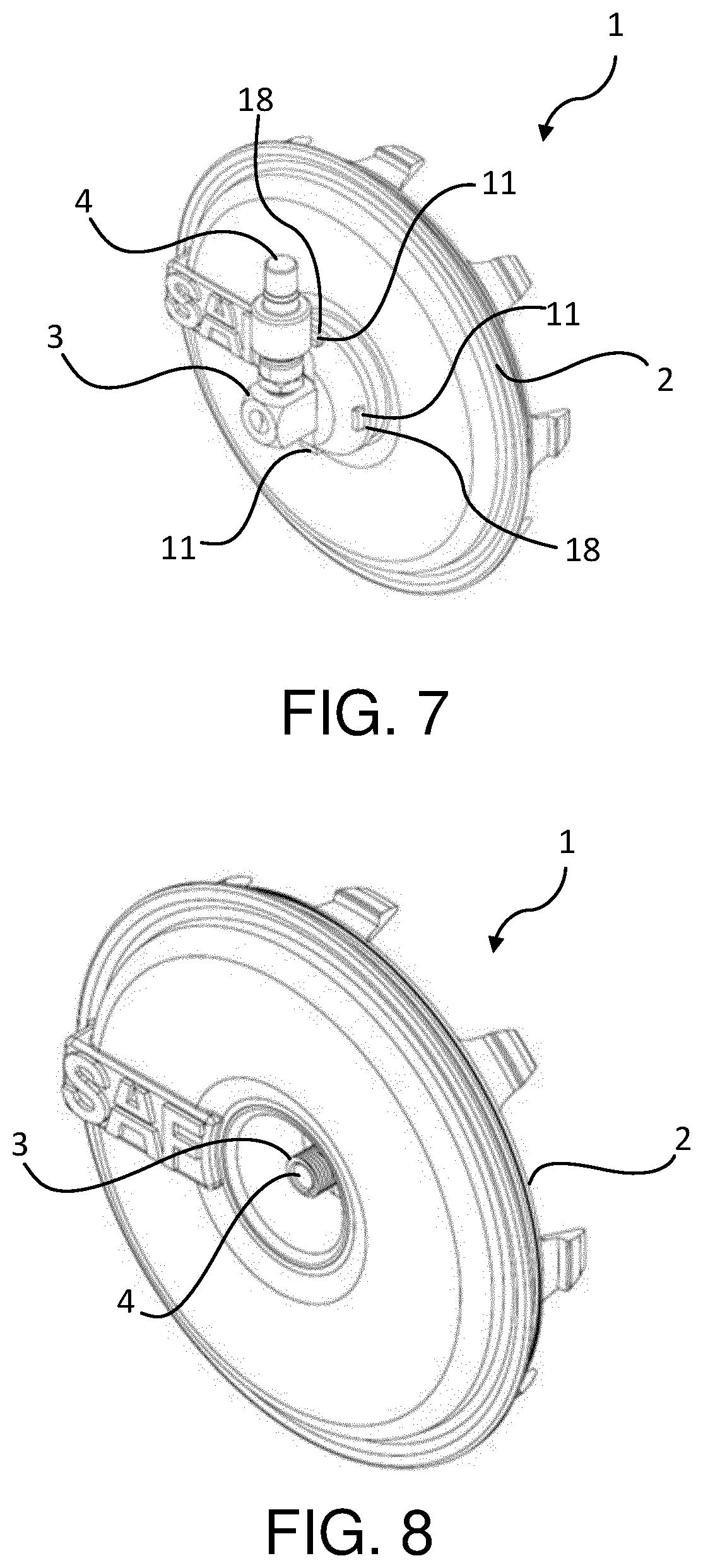 Patent US12496860 Figure 4 – Hub cap system for a vehicle