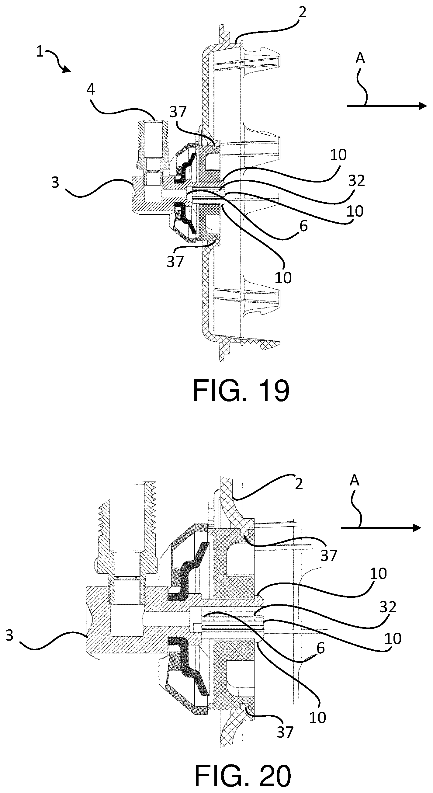Patent US12496860 Figure 10 – Hub cap system for a vehicle