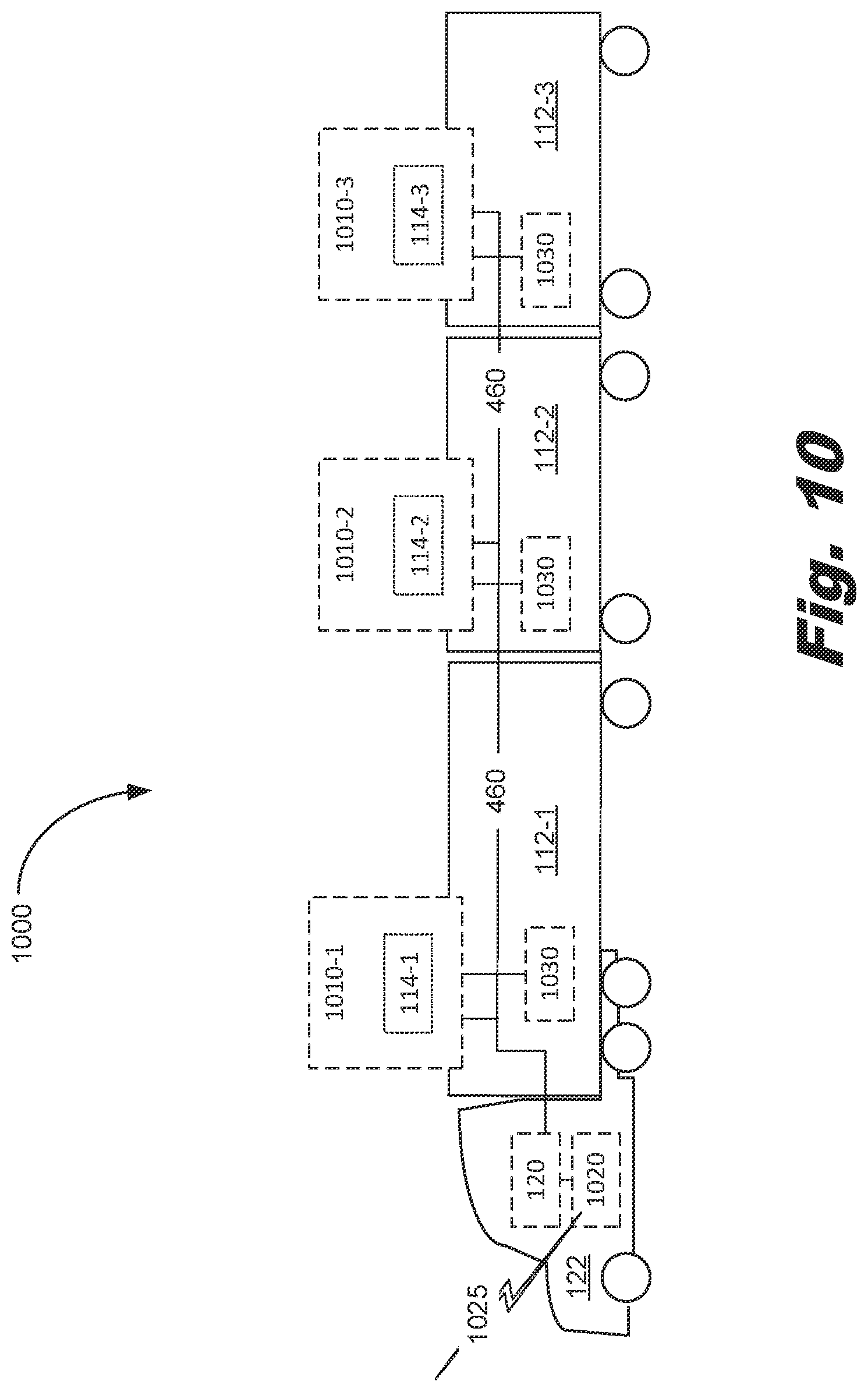 Patent US12496861 Figure 10 – Tractor-trailer communication system