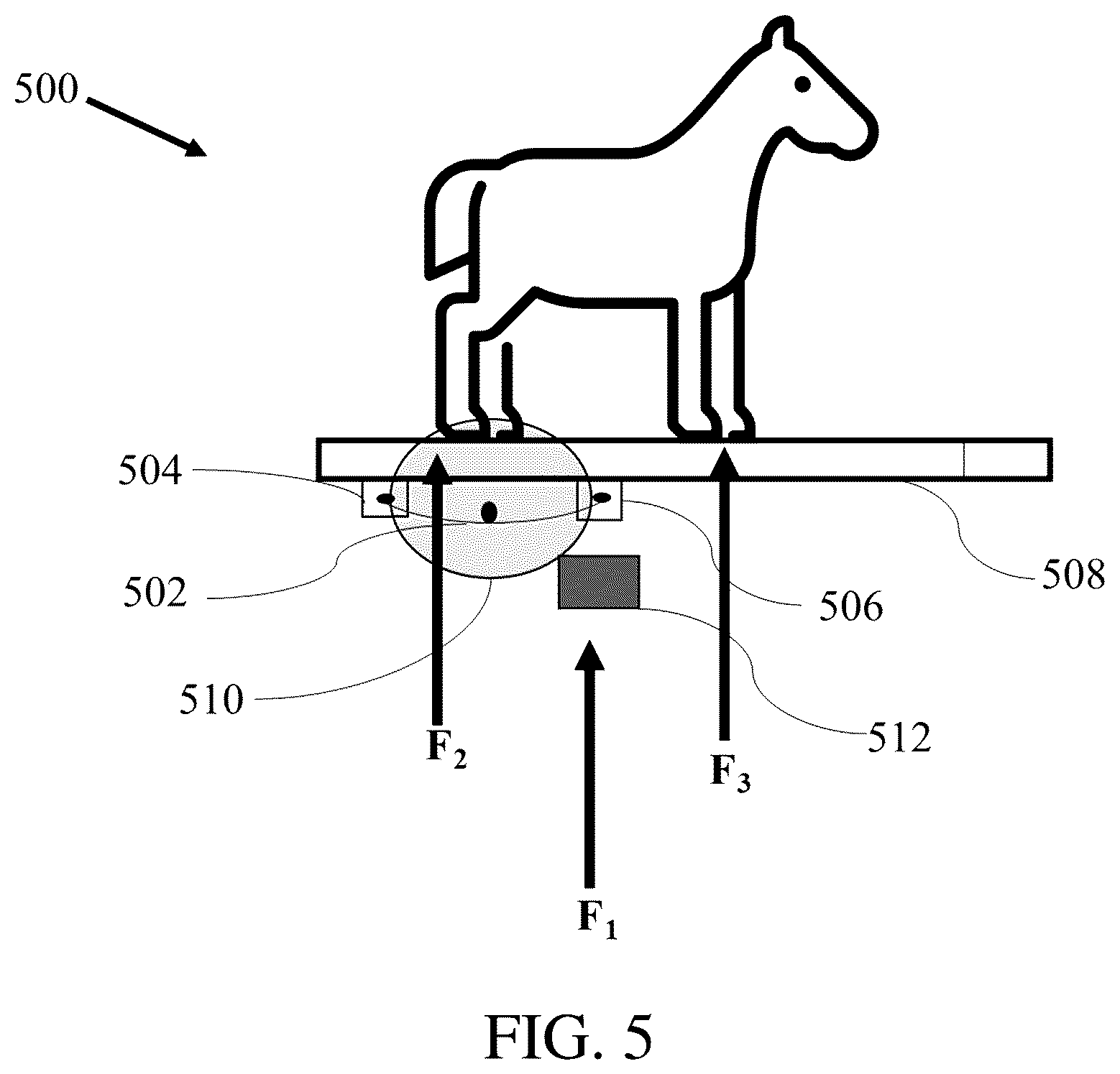 Patent US12496863 Figure 3 – Load distribution system