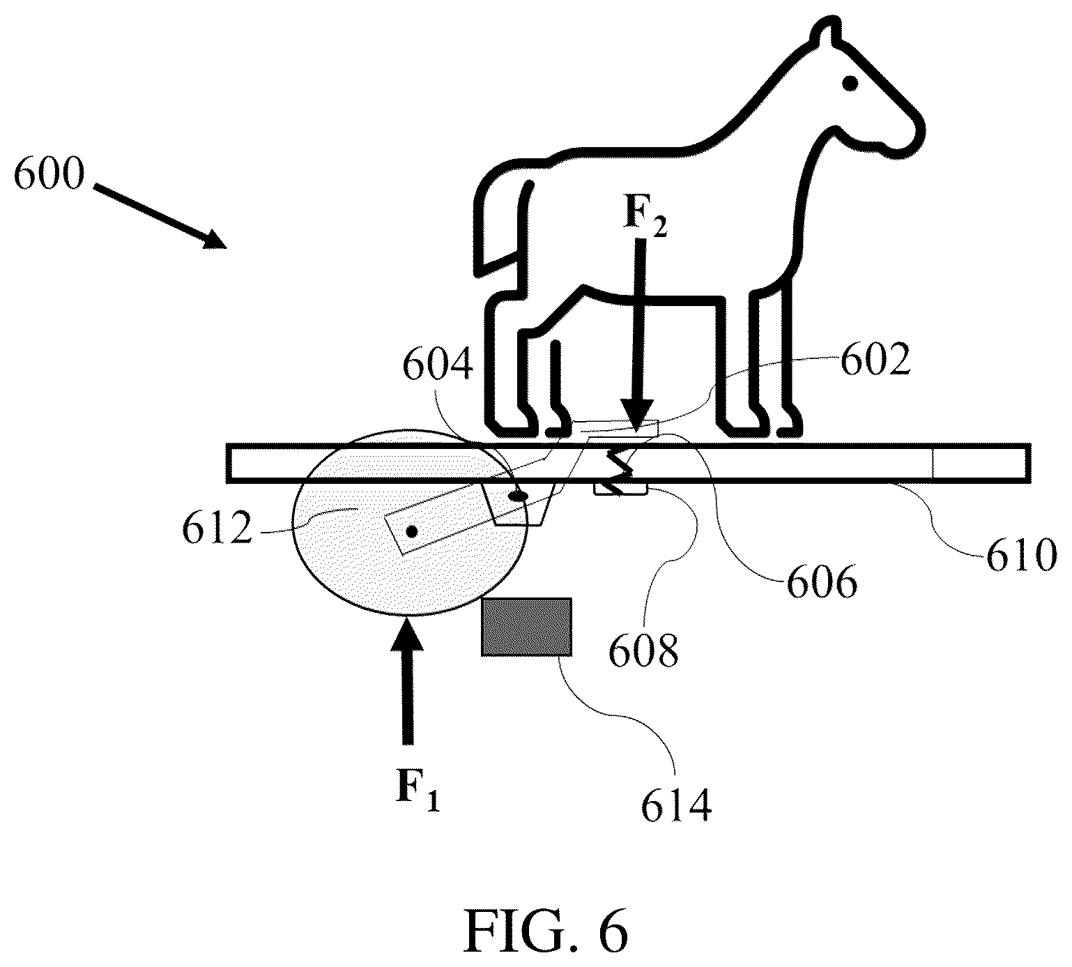 Patent US12496863 Figure 4 – Load distribution system