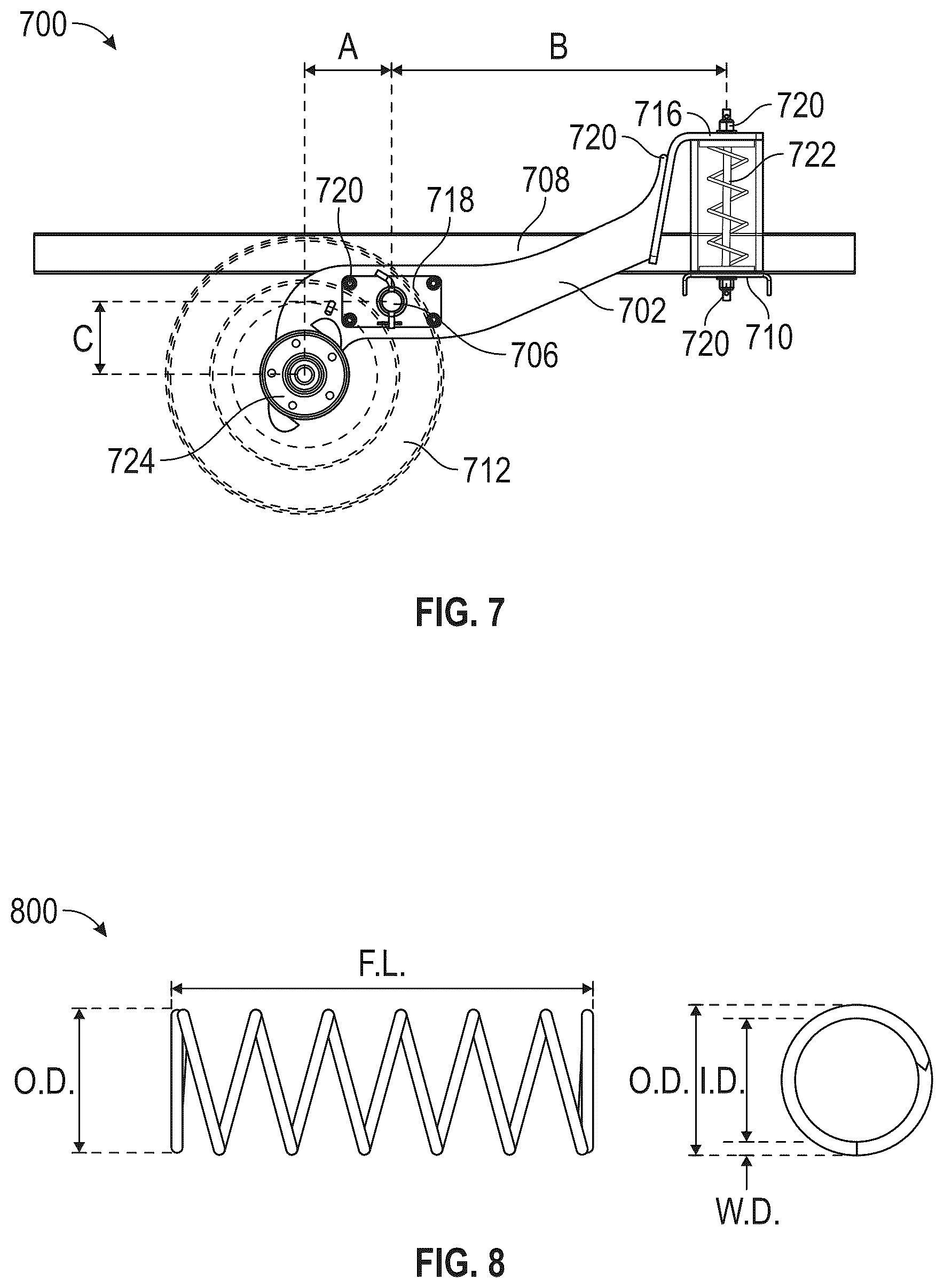 Patent US12496863 Figure 5 – Load distribution system