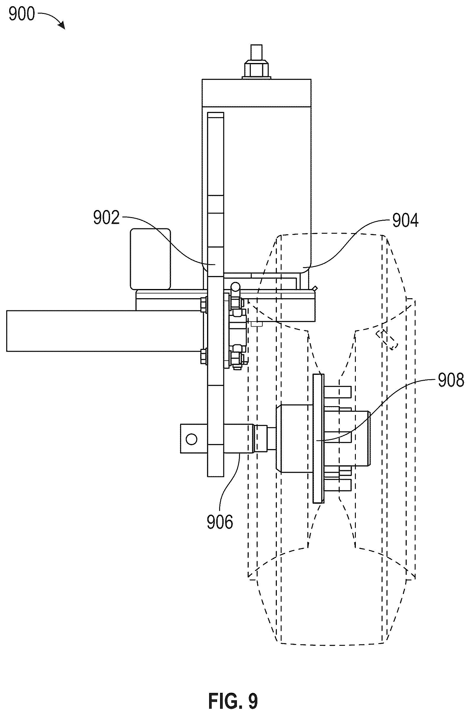Patent US12496863 Figure 6 – Load distribution system