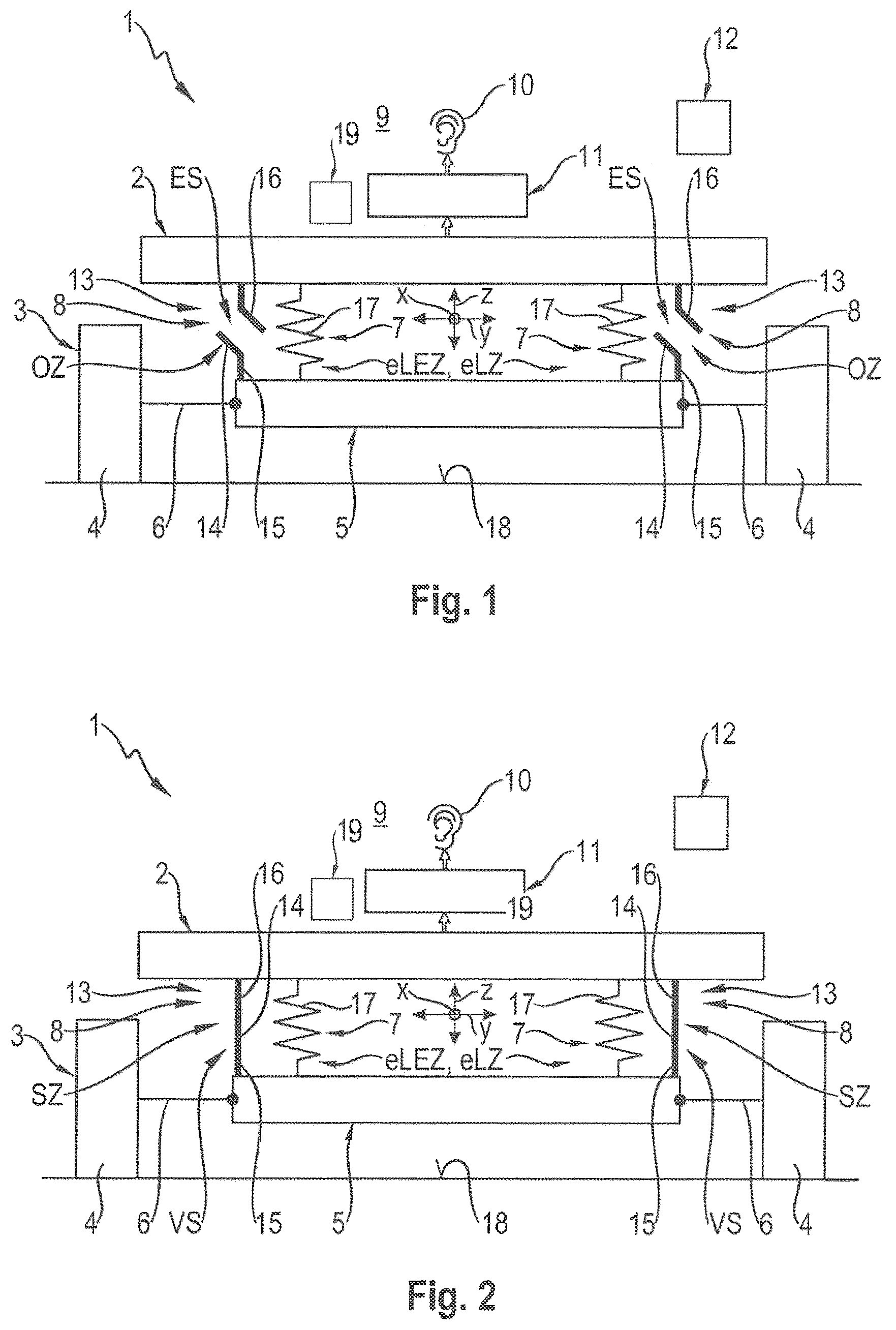 Patent US12496866 Figure 1 – Motor vehicle