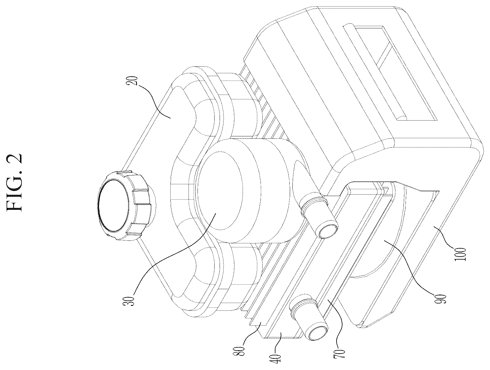 Patent US12496868 Figure 2 – Cooling apparatus and vehicle including the same