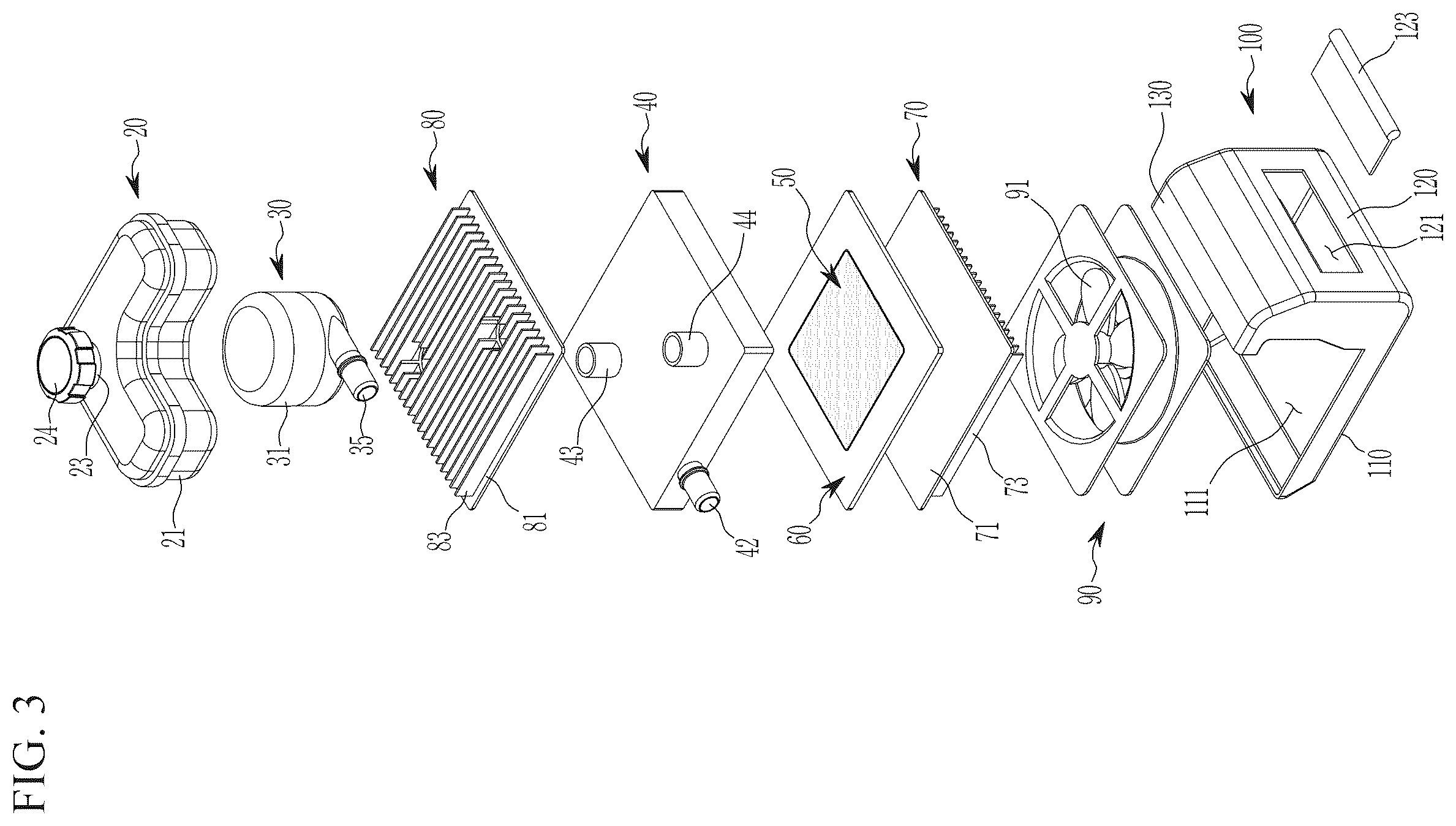 Patent US12496868 Figure 3 – Cooling apparatus and vehicle including the same
