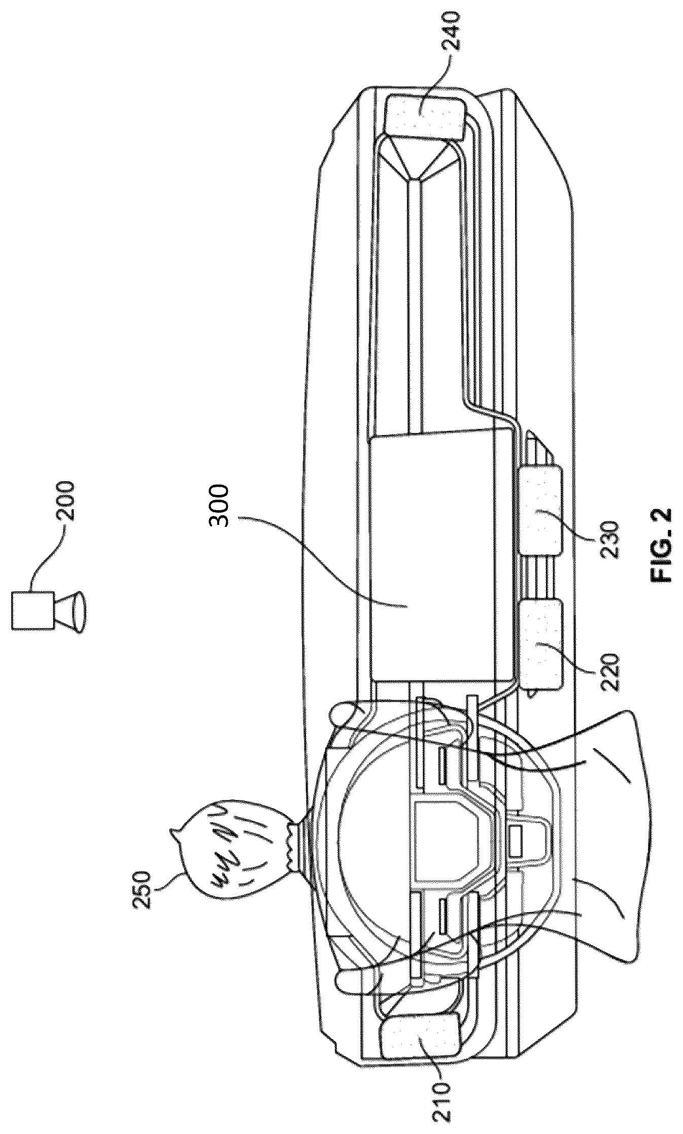 Patent US12496871 Figure 2 – HVAC air vent patterns