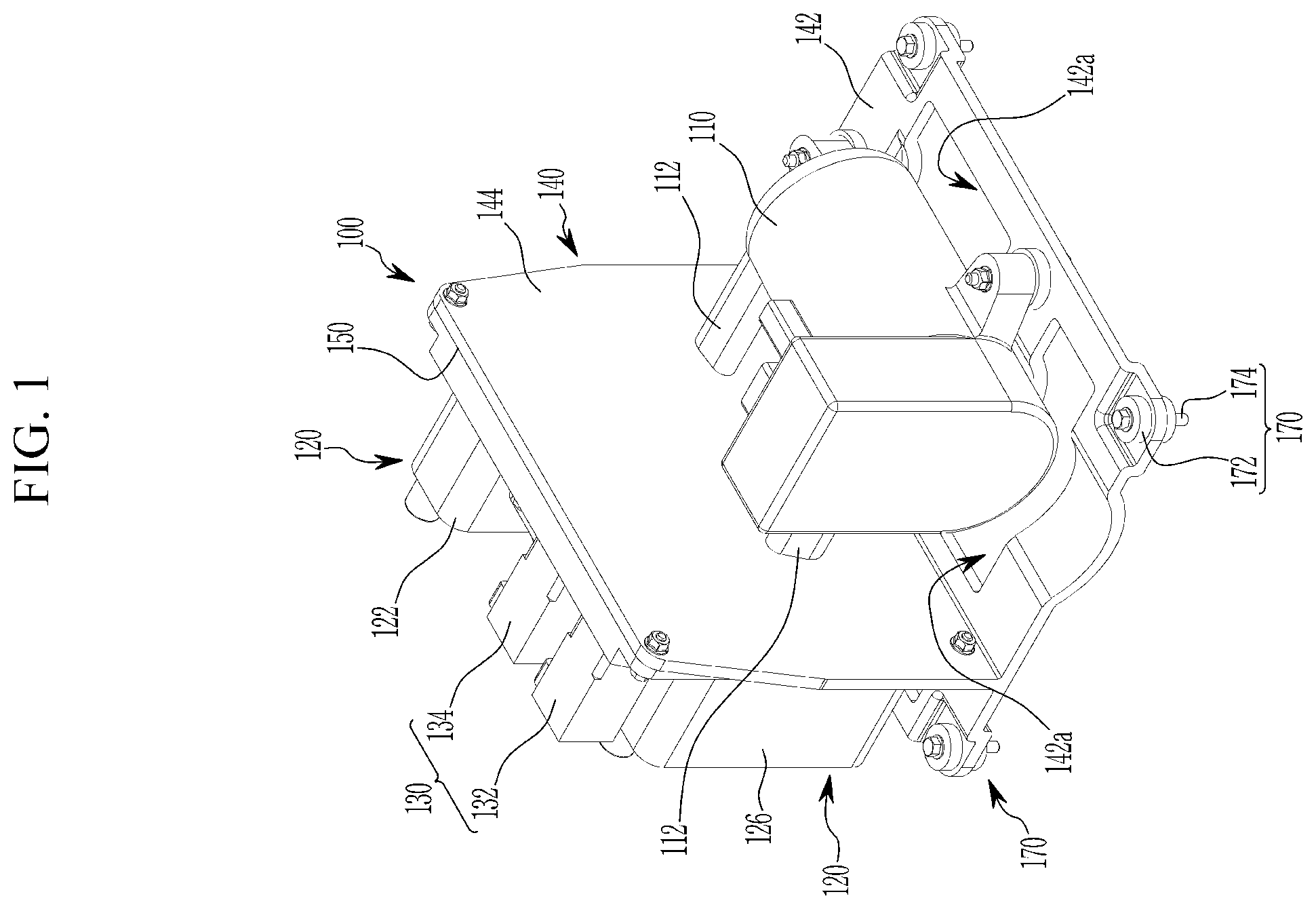 Patent US12496875 — Refrigerant circulating apparatus of vehicle — Figure 1