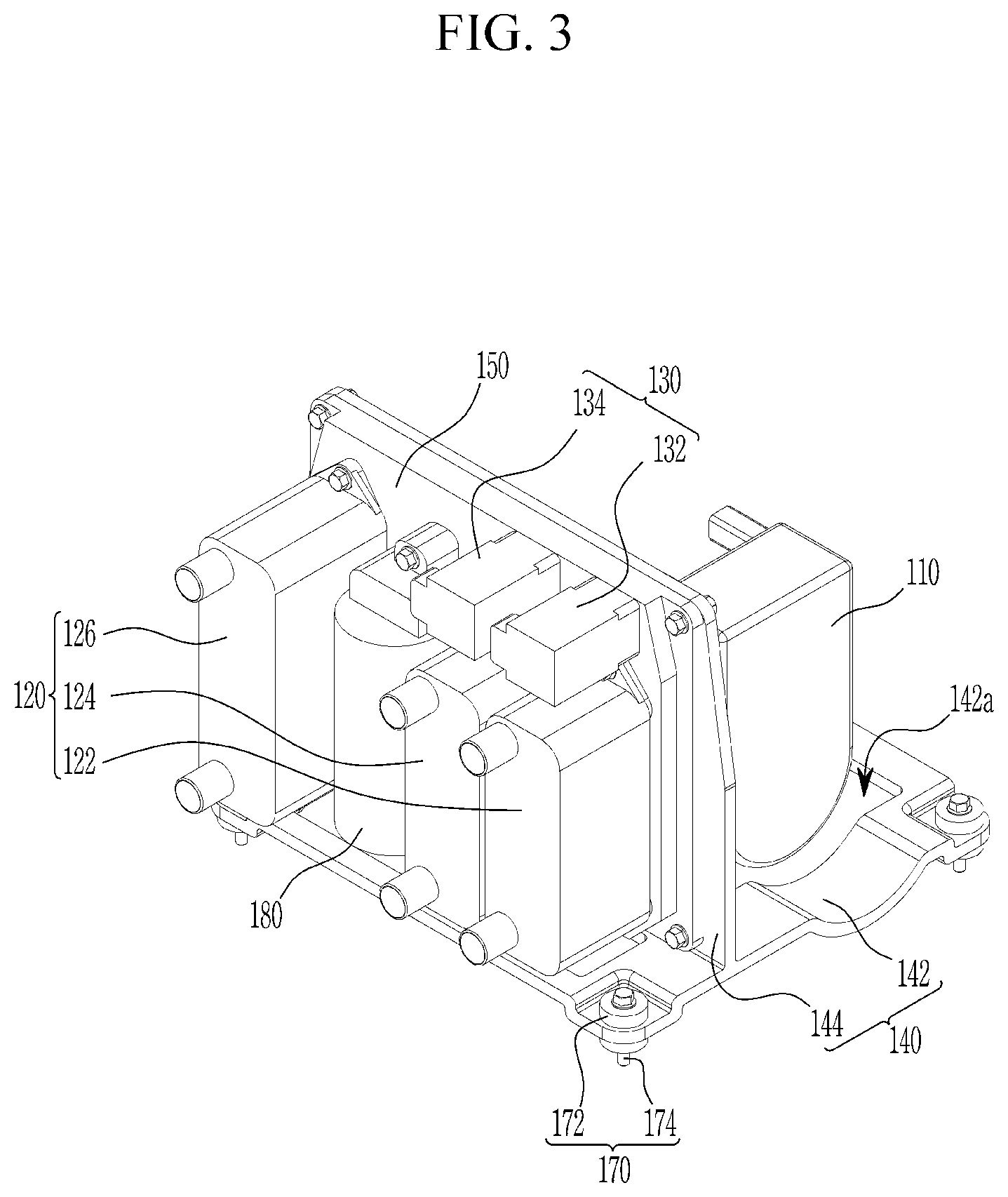 Patent US12496875 Figure 3 – Refrigerant circulating apparatus of vehicle