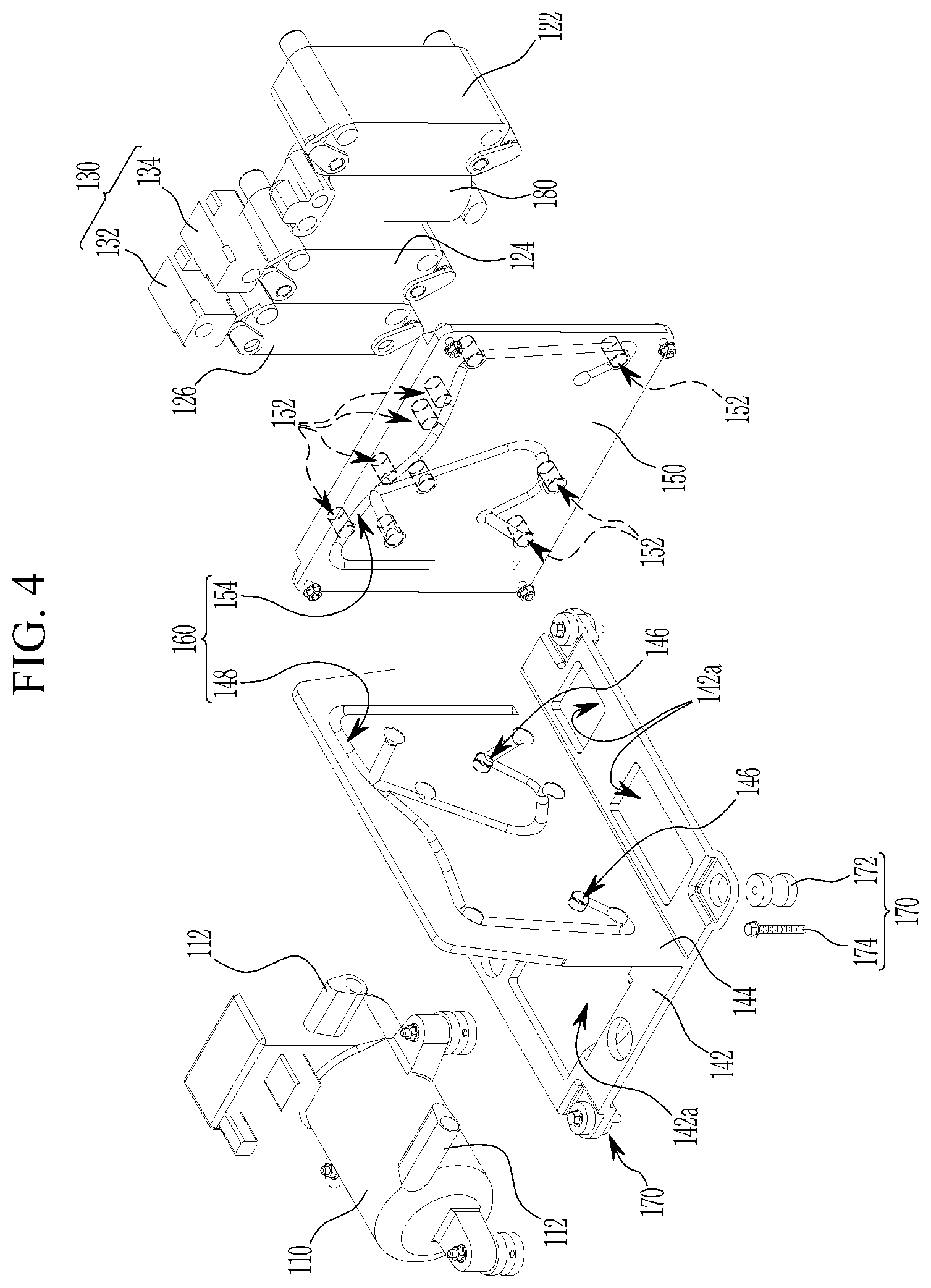 Patent US12496875 Figure 4 – Refrigerant circulating apparatus of vehicle