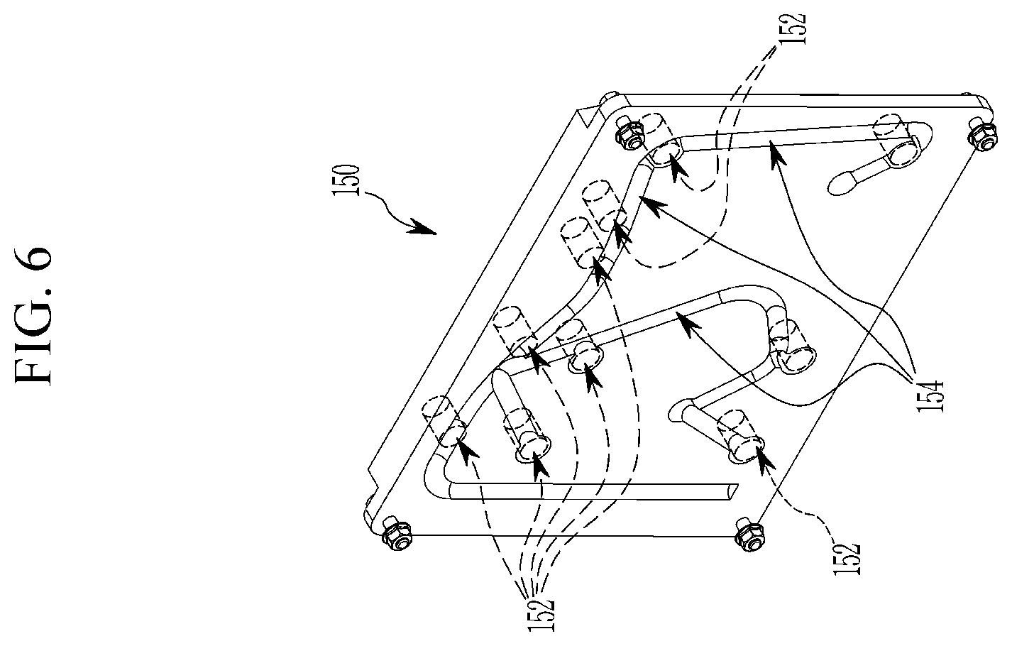 Patent US12496875 Figure 6 – Refrigerant circulating apparatus of vehicle