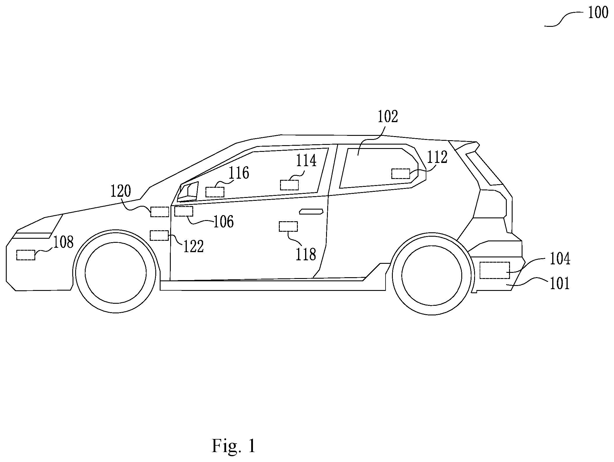 Patent US12496877 Figure 1 – Pressure relief valve