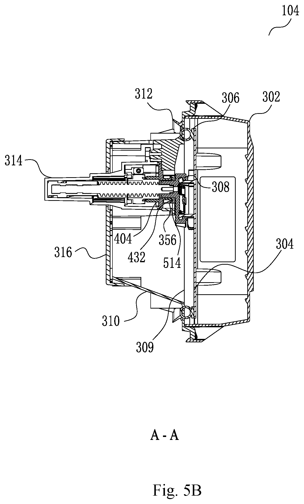 Patent US12496877 Figure 7 – Pressure relief valve