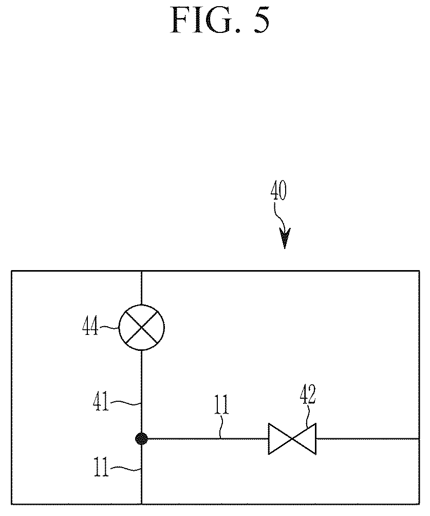 Patent US12496879 Figure 5 – Heat pump system for a vehicle