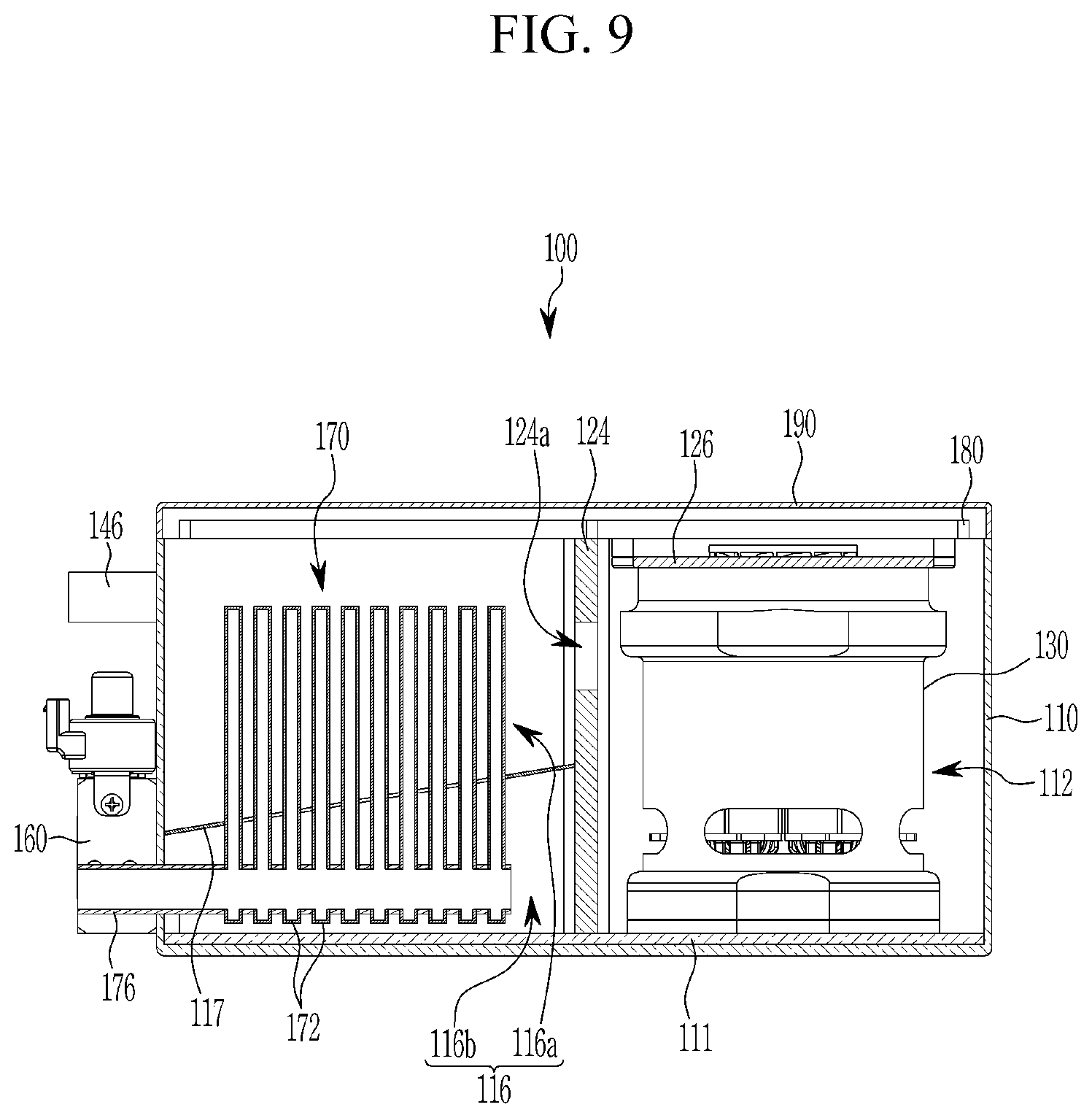 Patent US12496881 Figure 9 – Thermal energy module for a vehicle