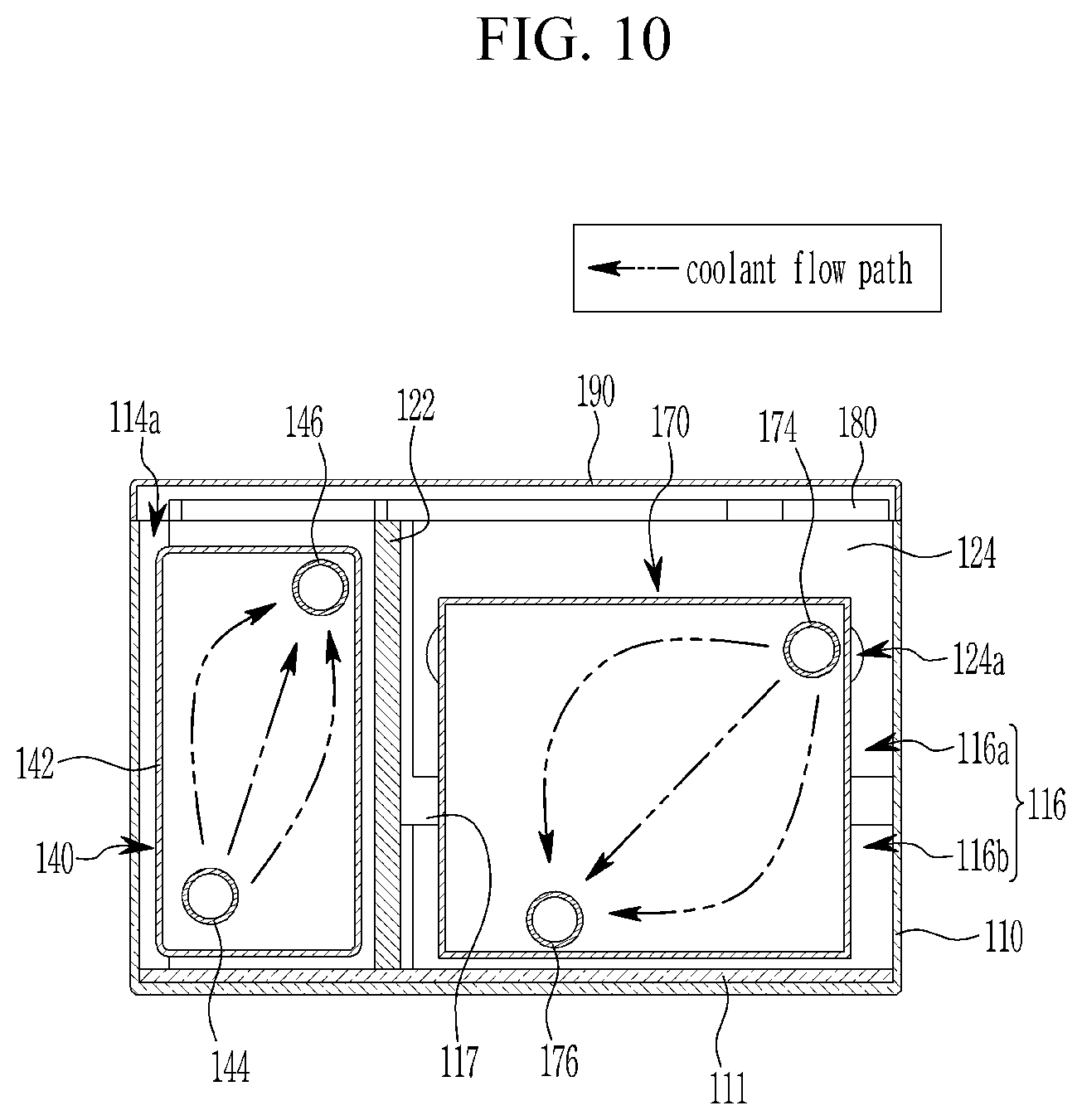 Patent US12496881 Figure 10 – Thermal energy module for a vehicle