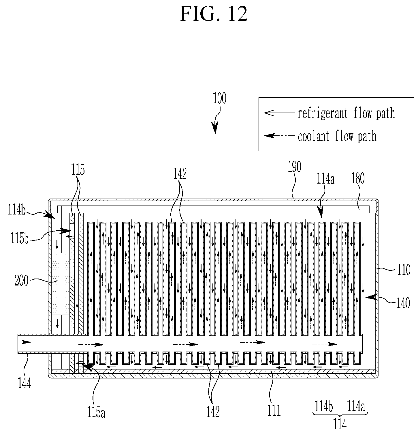 Patent US12496881 Figure 12 – Thermal energy module for a vehicle