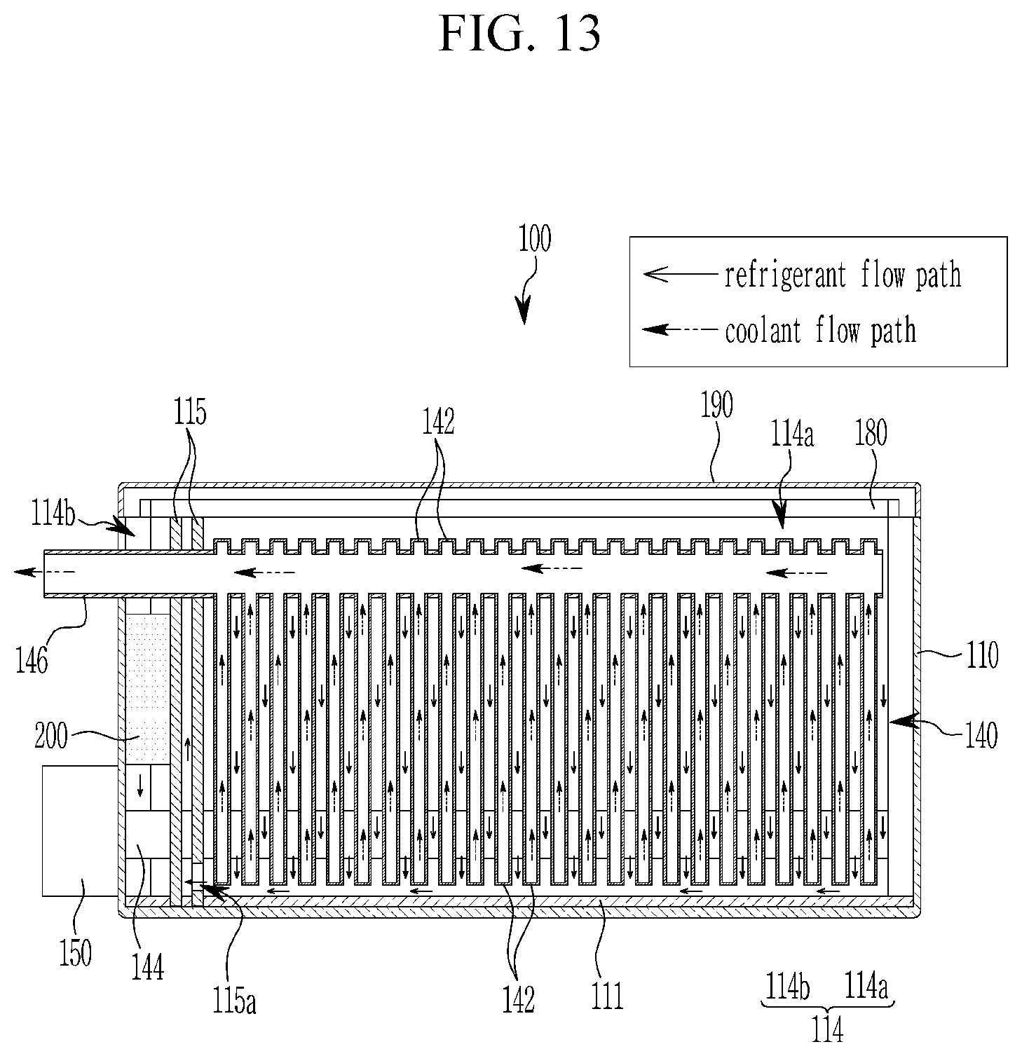 Patent US12496881 Figure 13 – Thermal energy module for a vehicle