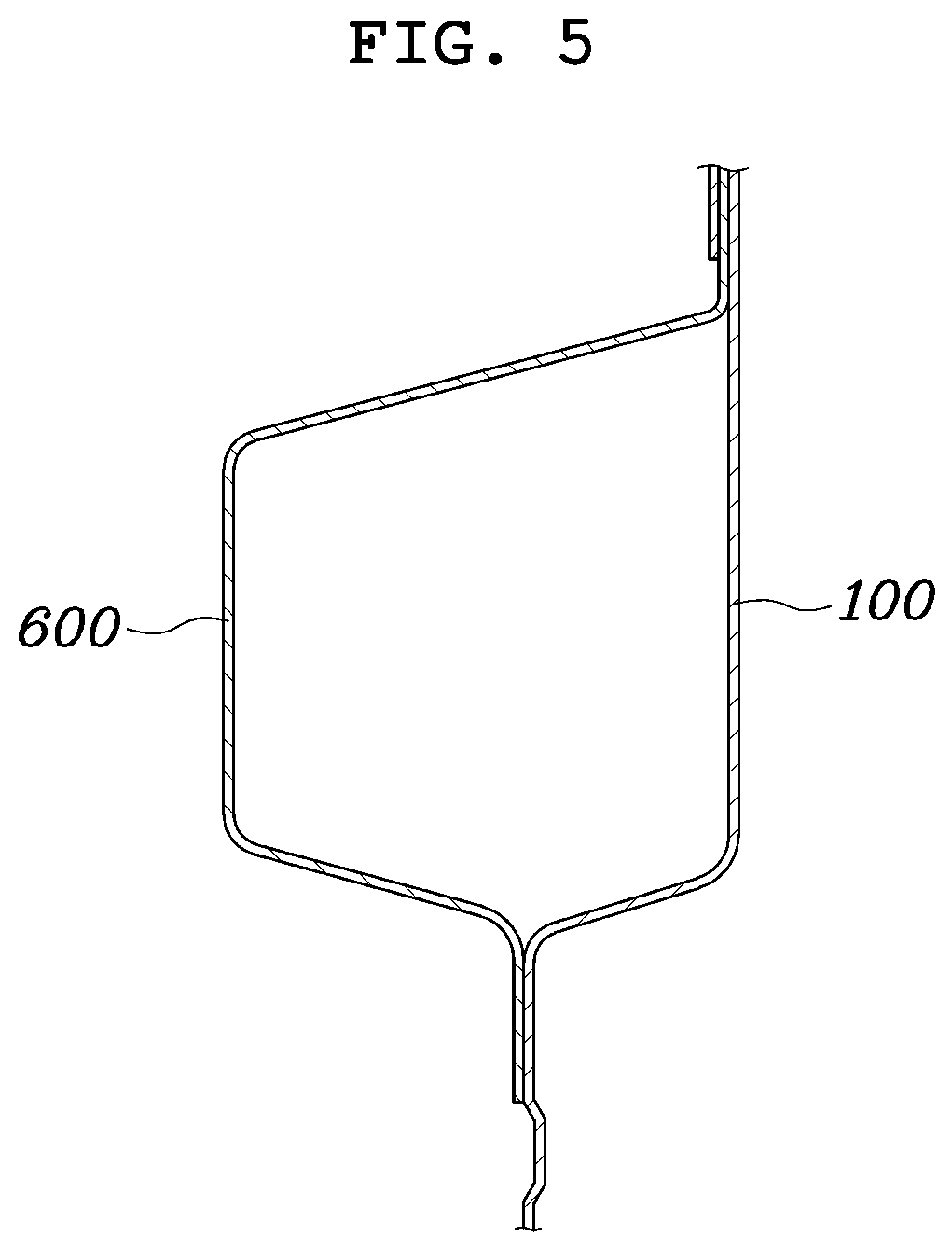 Patent US12496883 Figure 5 – Vehicle door opening/closing system