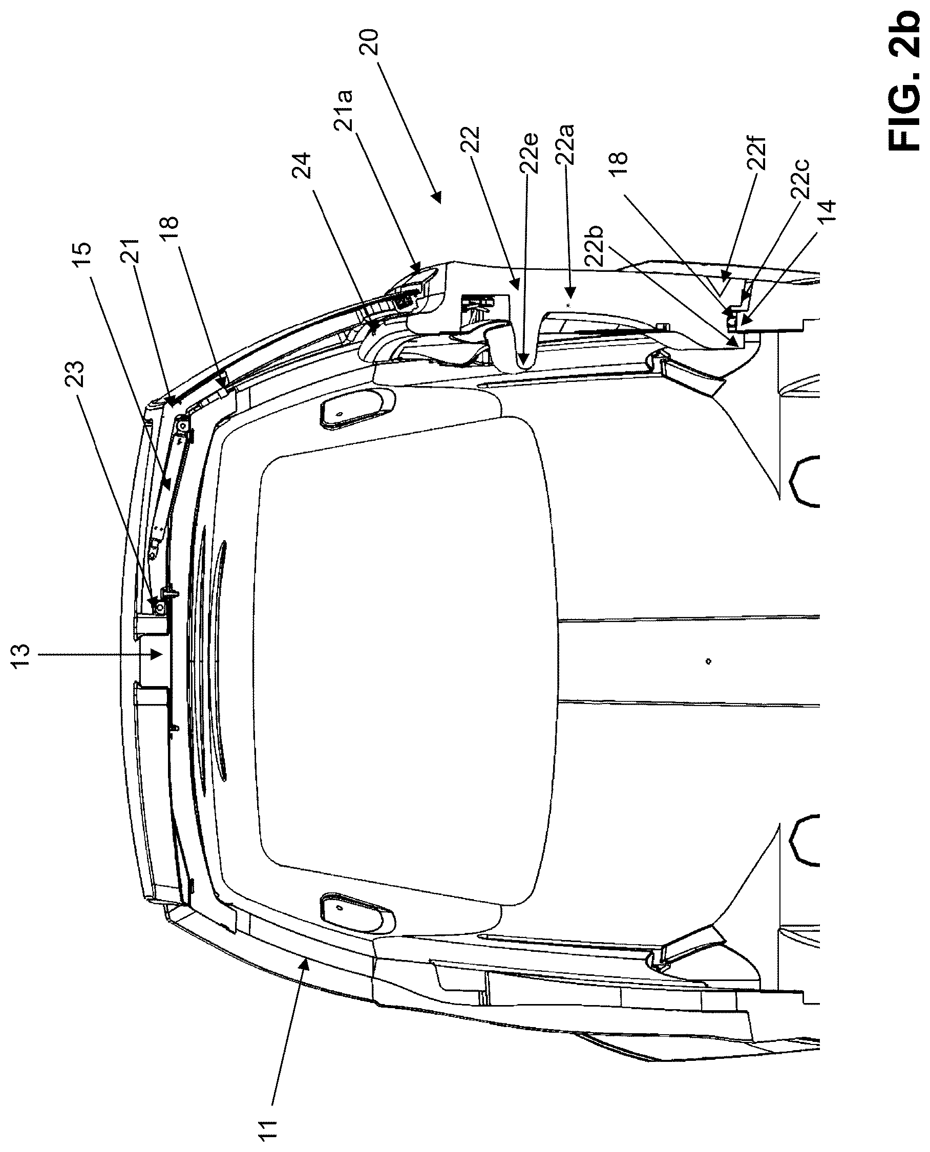 Patent US12496884 Figure 4 – Vehicle door