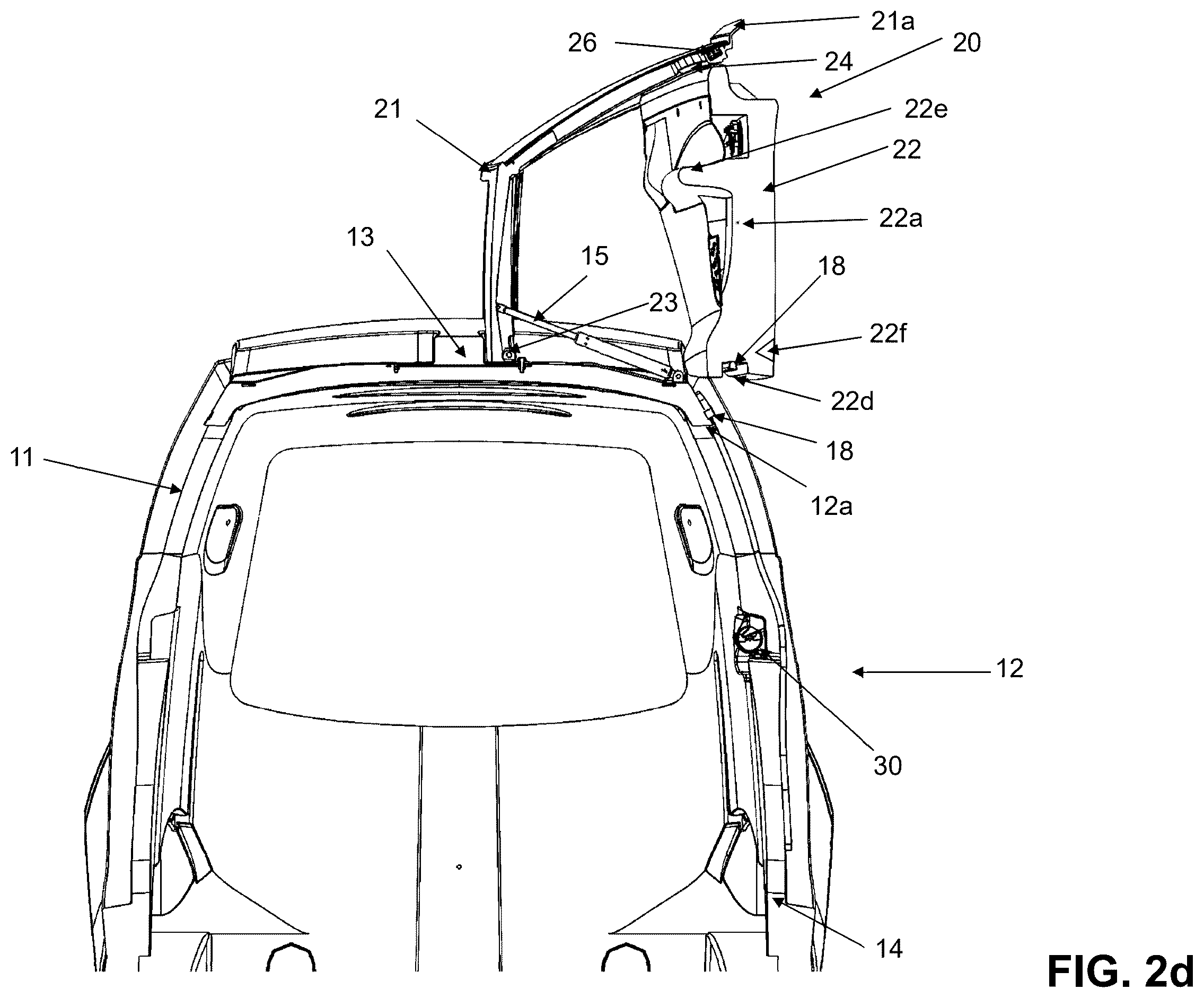 Patent US12496884 Figure 6 – Vehicle door
