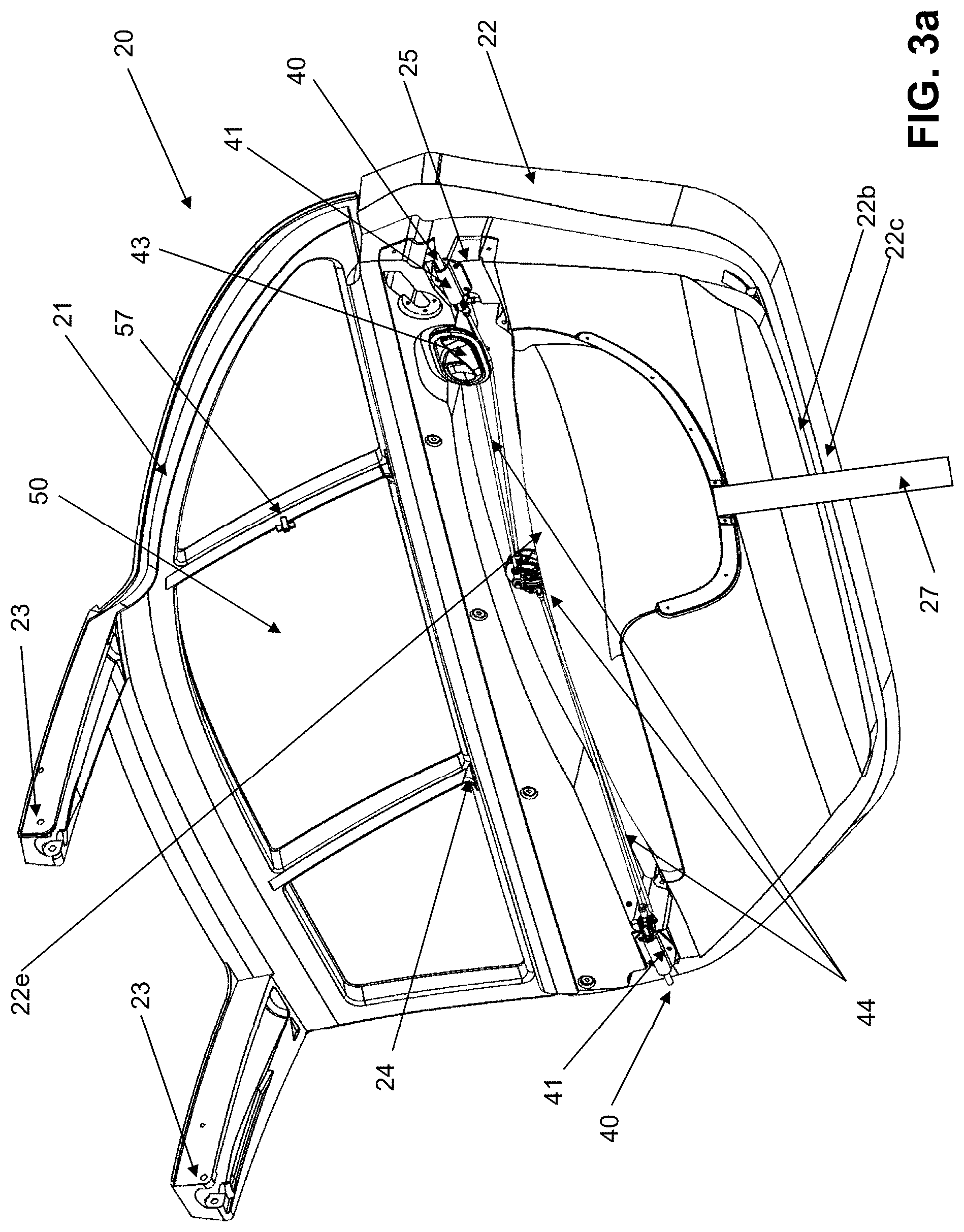 Patent US12496884 Figure 7 – Vehicle door
