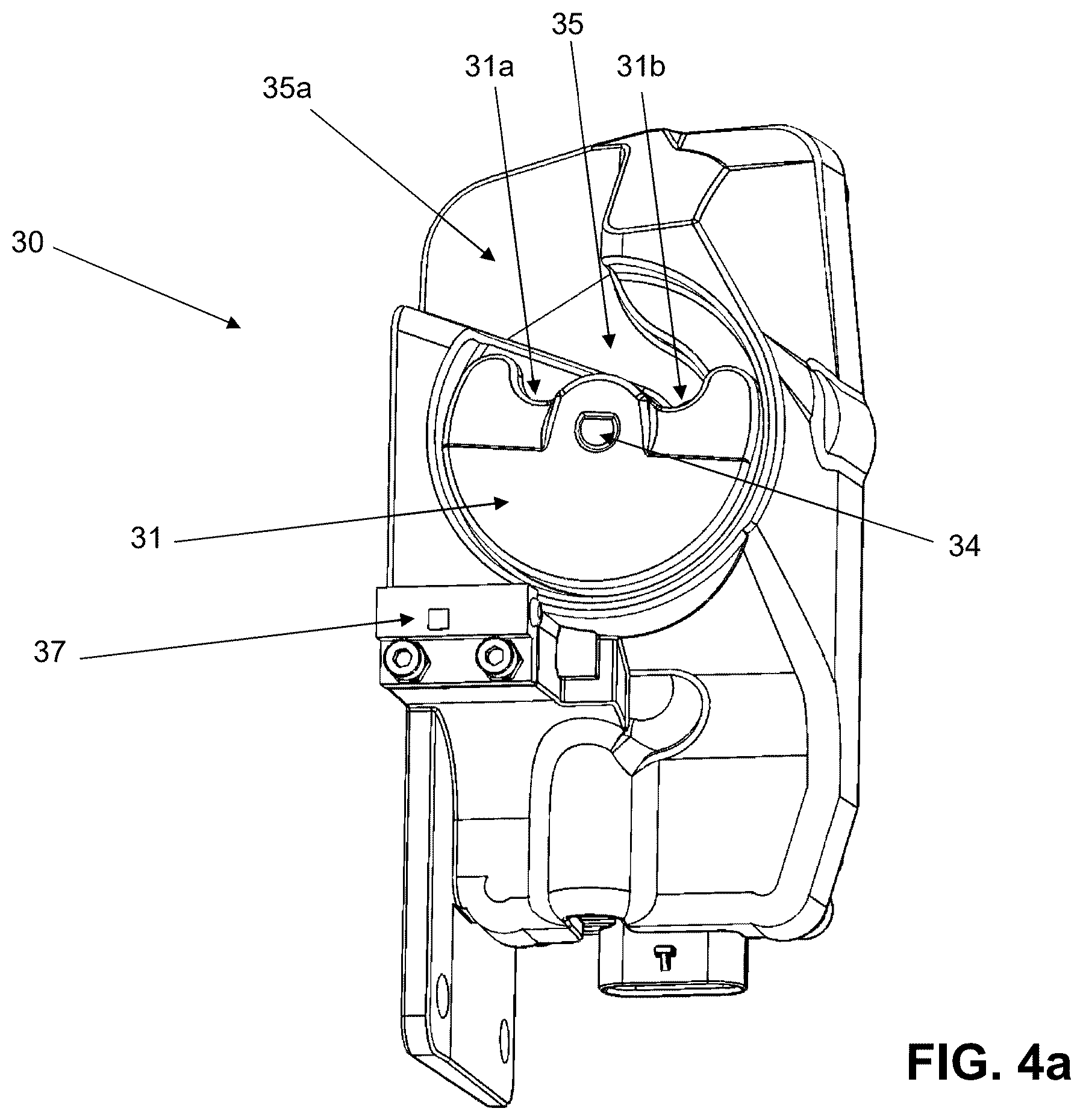 Patent US12496884 Figure 9 – Vehicle door