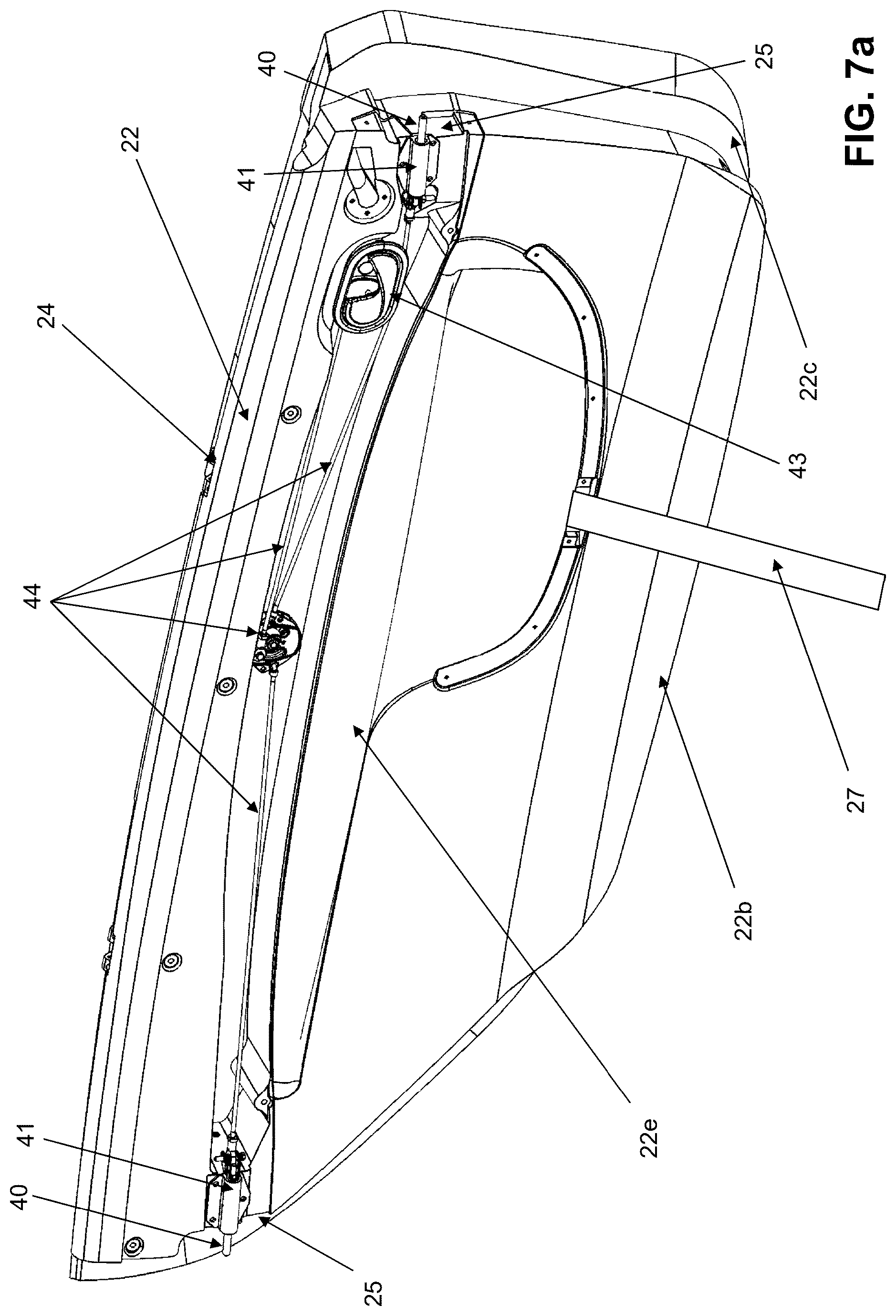 Patent US12496884 Figure 17 – Vehicle door