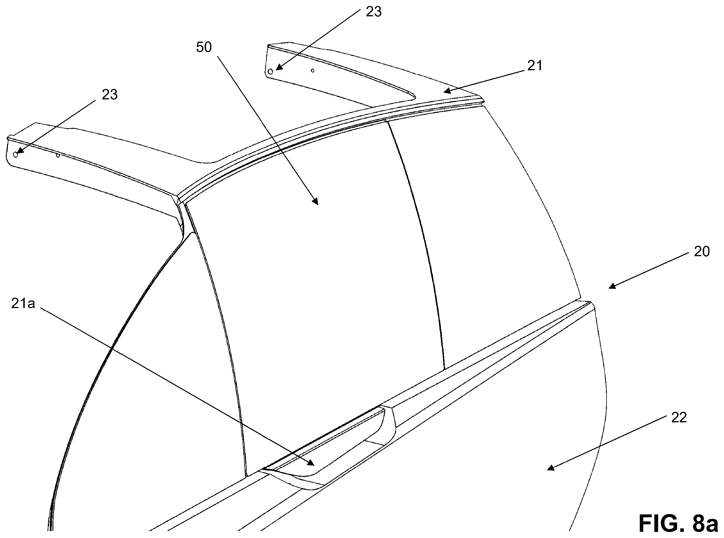 Patent US12496884 Figure 19 – Vehicle door