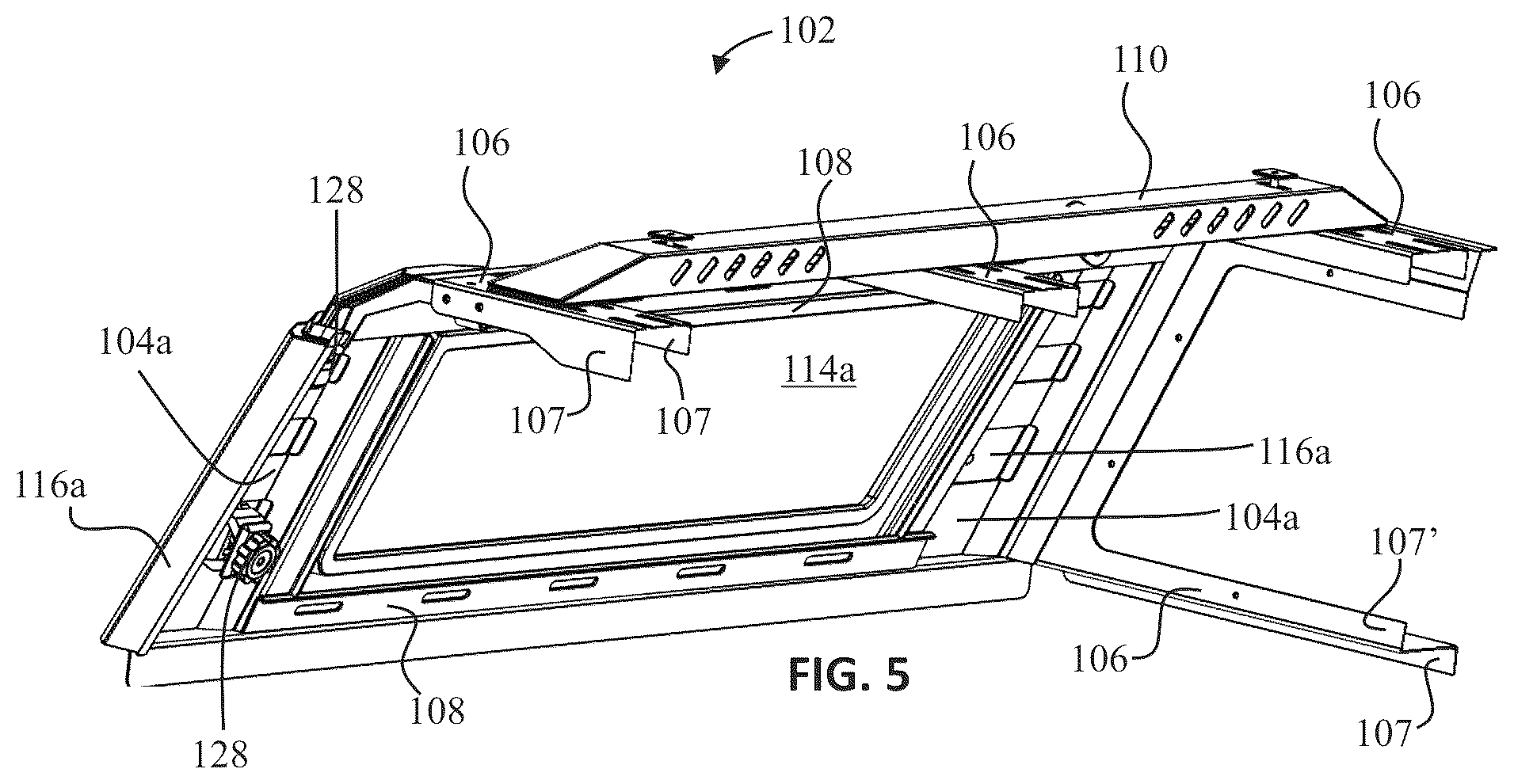 Patent US12496885 Figure 3 – Modular truck cap apparatus