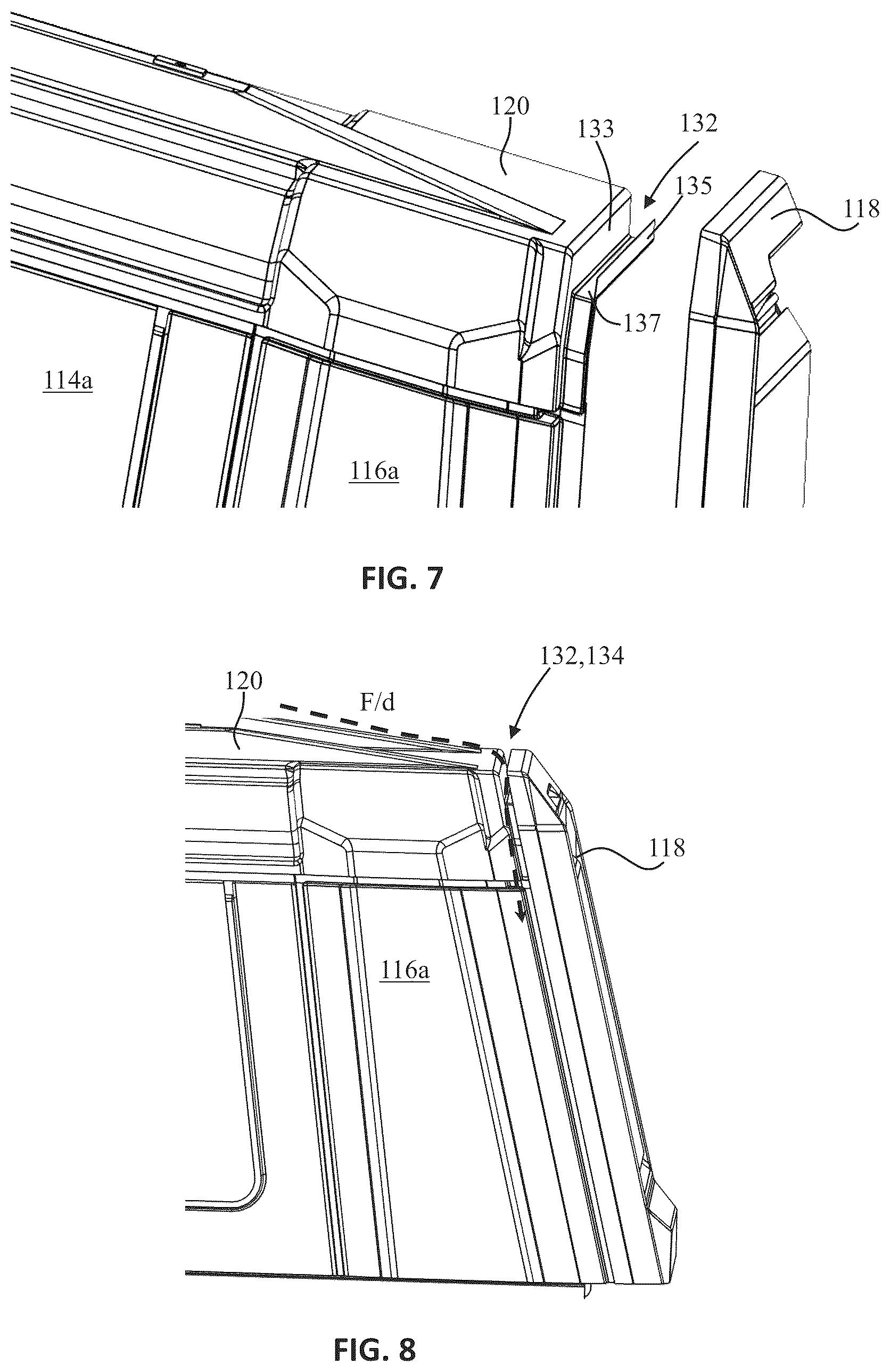 Patent US12496885 Figure 5 – Modular truck cap apparatus