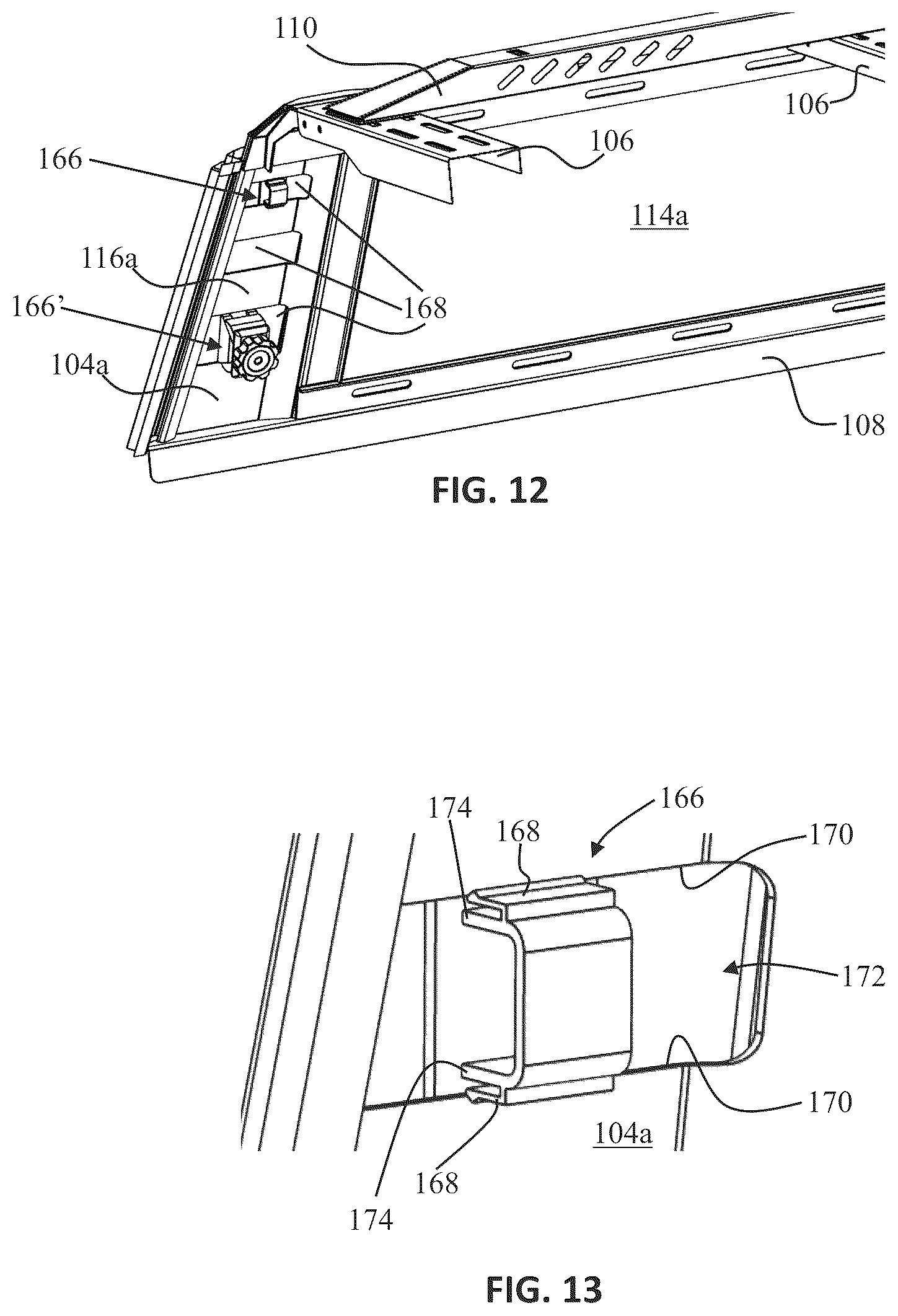 Patent US12496885 Figure 7 – Modular truck cap apparatus