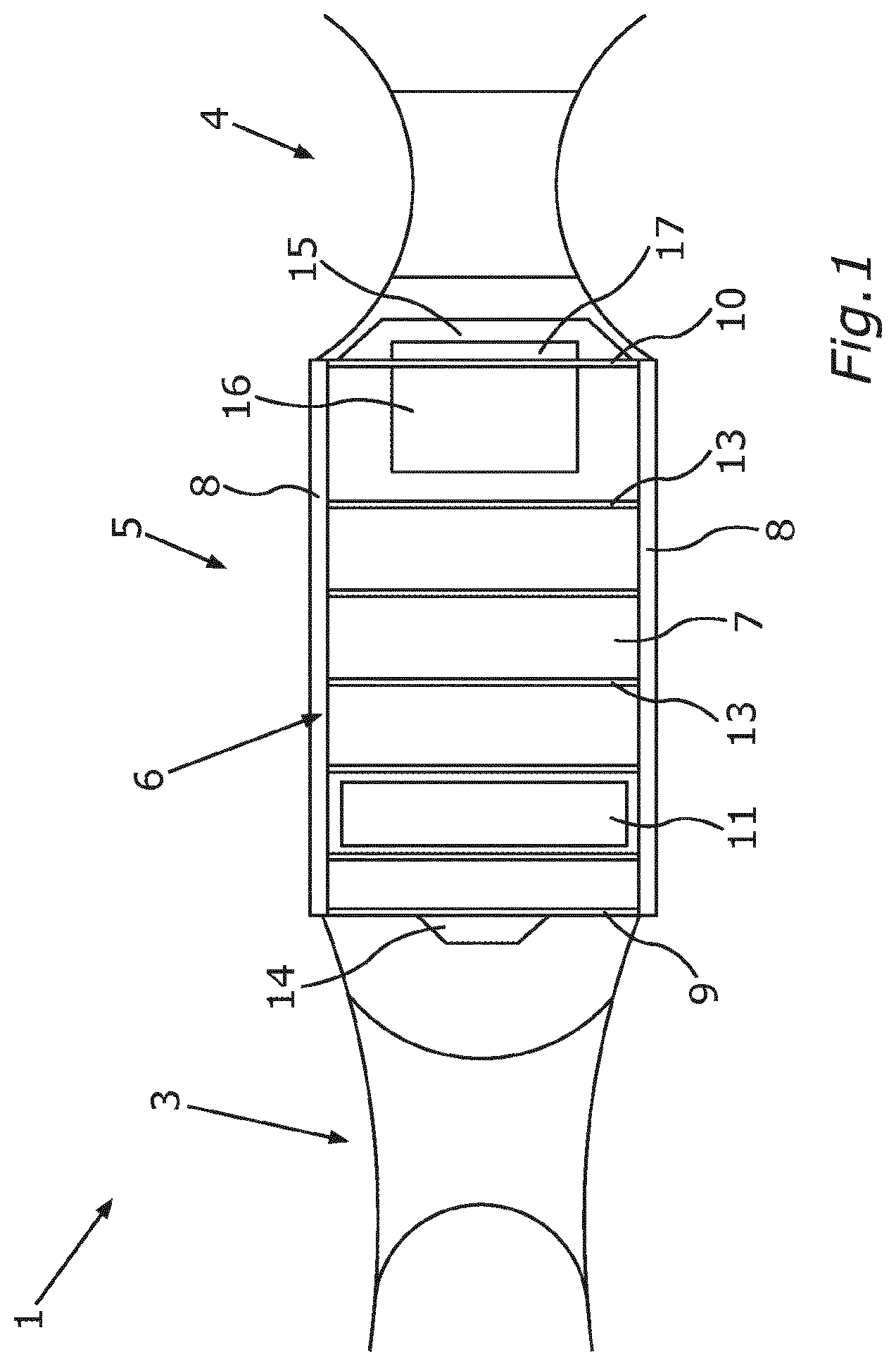 Patent US12496886 Figure 1 – Floor assembly for a motor vehicle, motor vehicle and method for producing a floor assembly