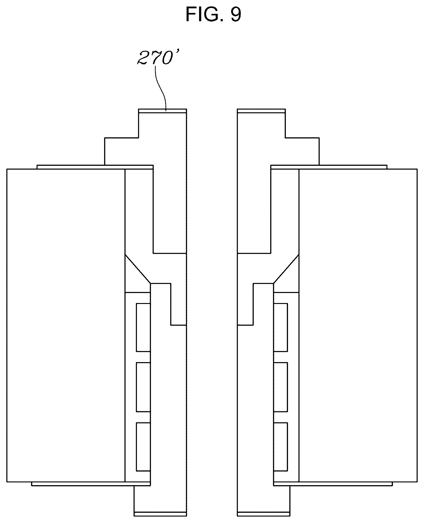 Patent US12496888 Figure 9 – Battery assembly